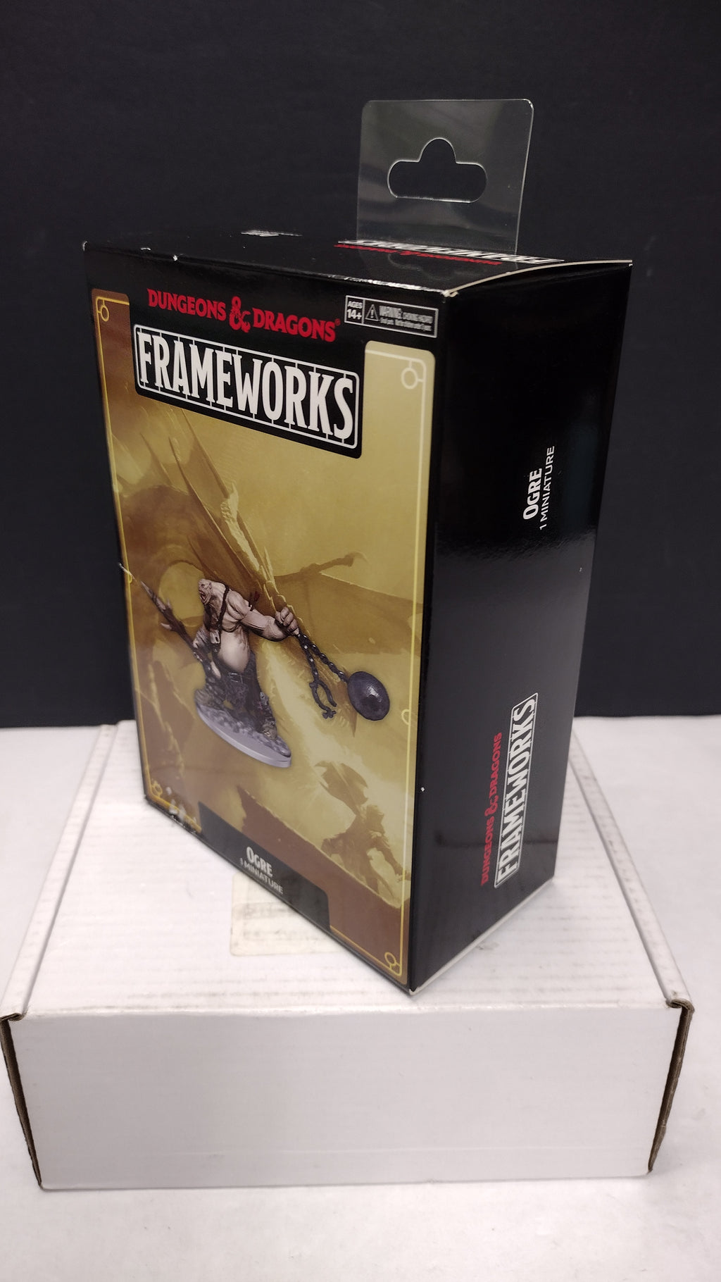 D&D Frameworks Ogre Unpainted Model Kit WizKids Sealed in Box