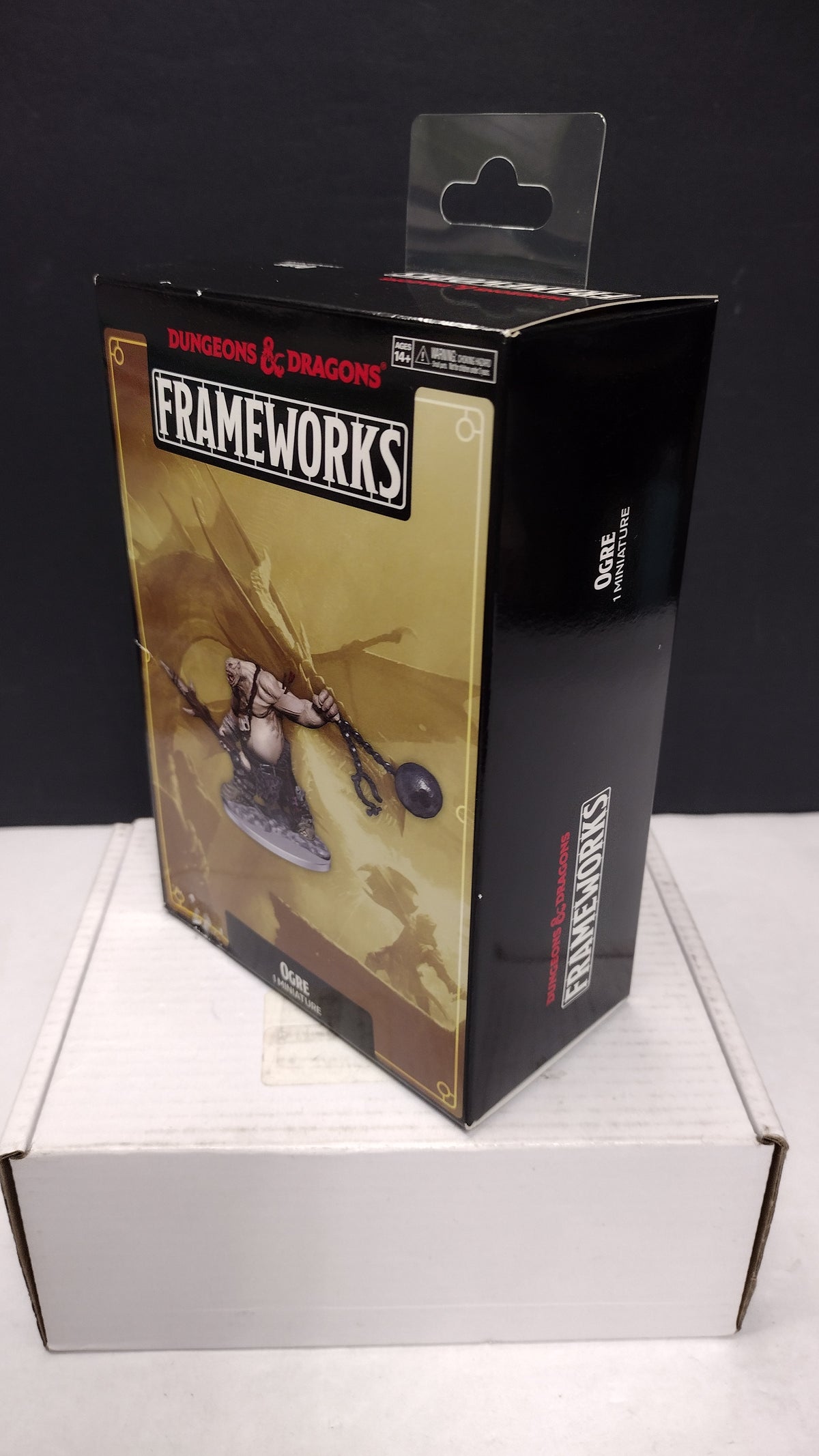 D&D Frameworks Ogre Unpainted Model Kit WizKids Sealed in Box