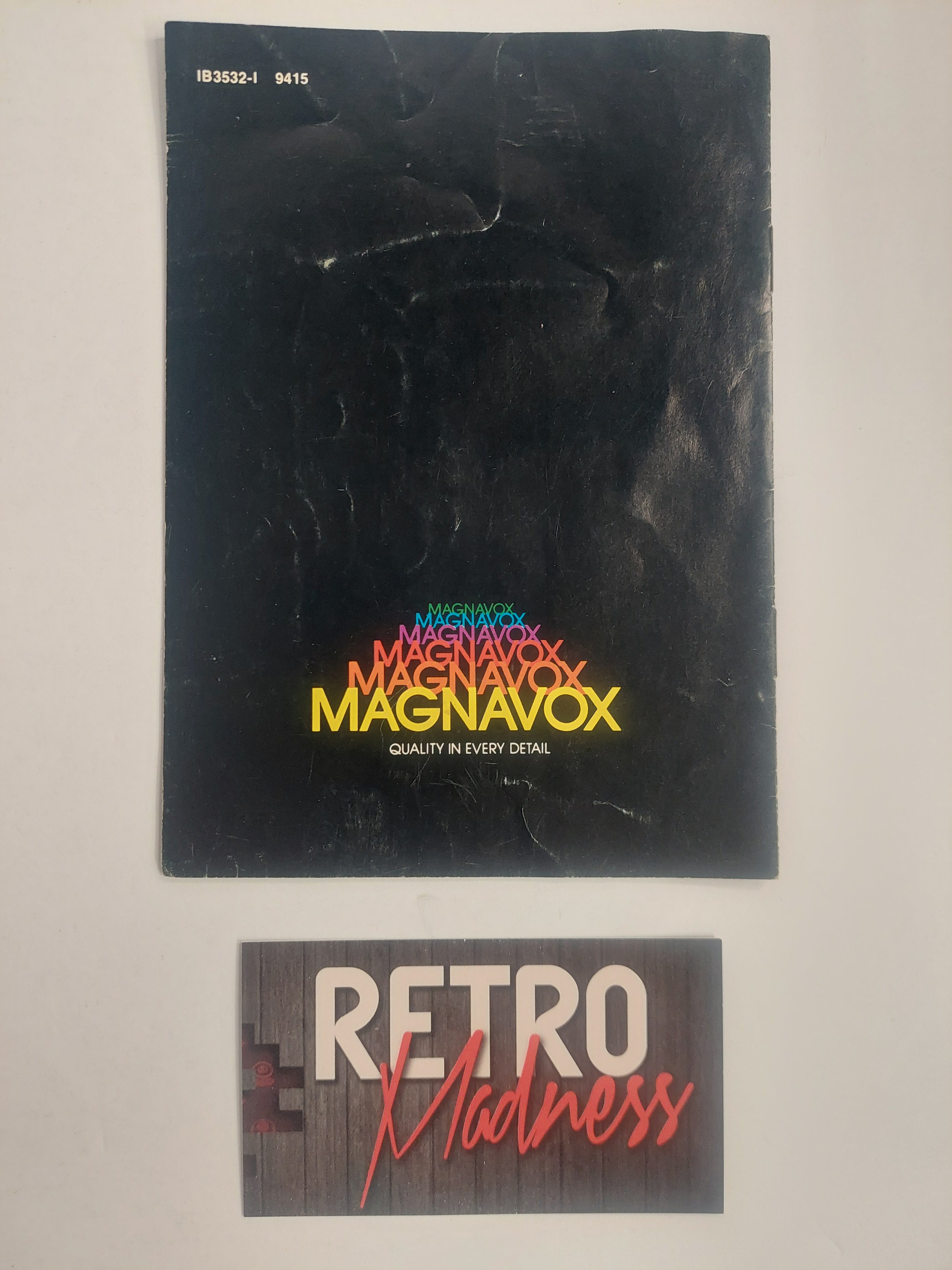 Odyssey 2 Thunderball Official Rules Manual ONLY