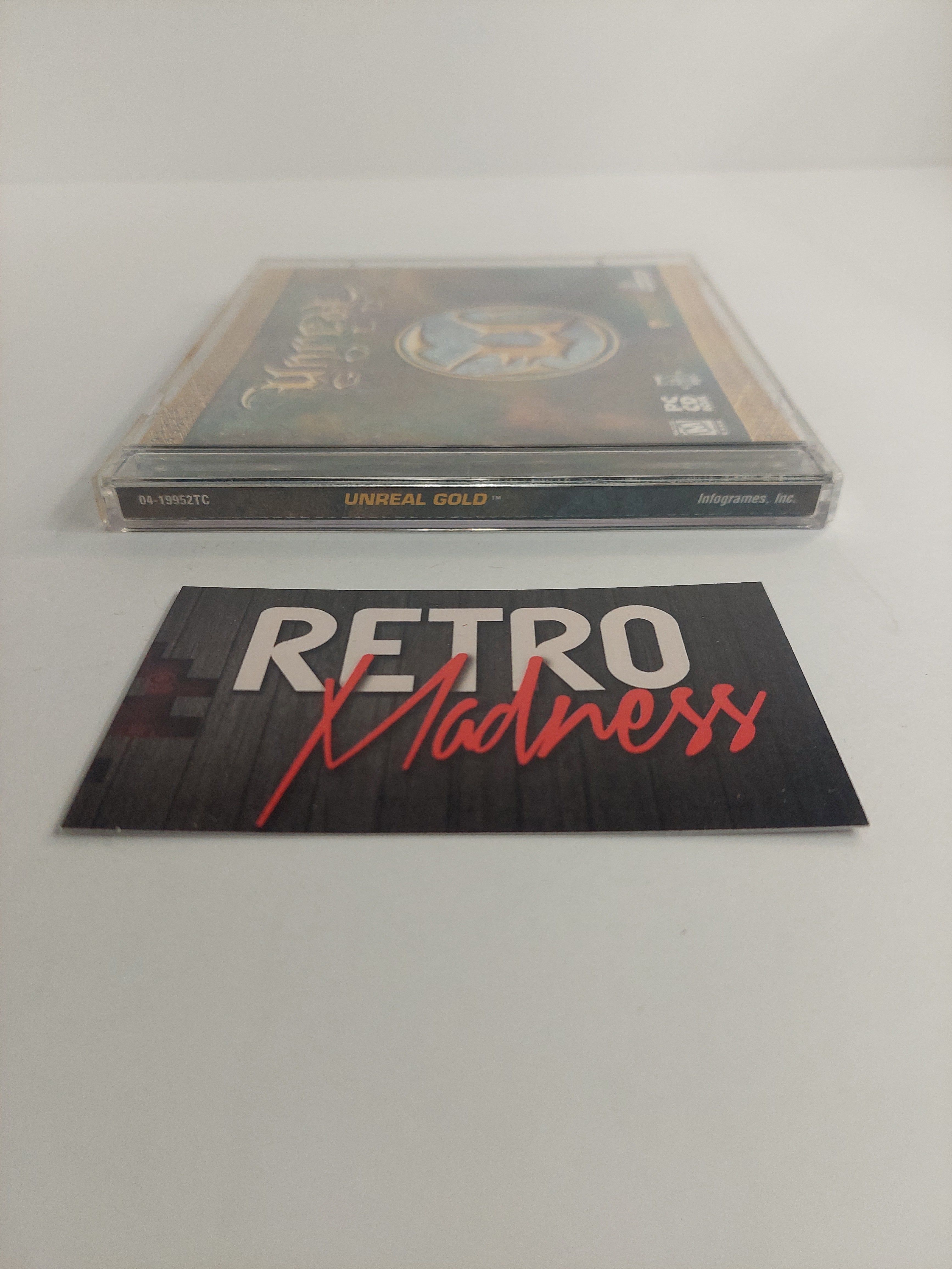Unreal Gold Game Case and Manual ONLY PC CD-ROM