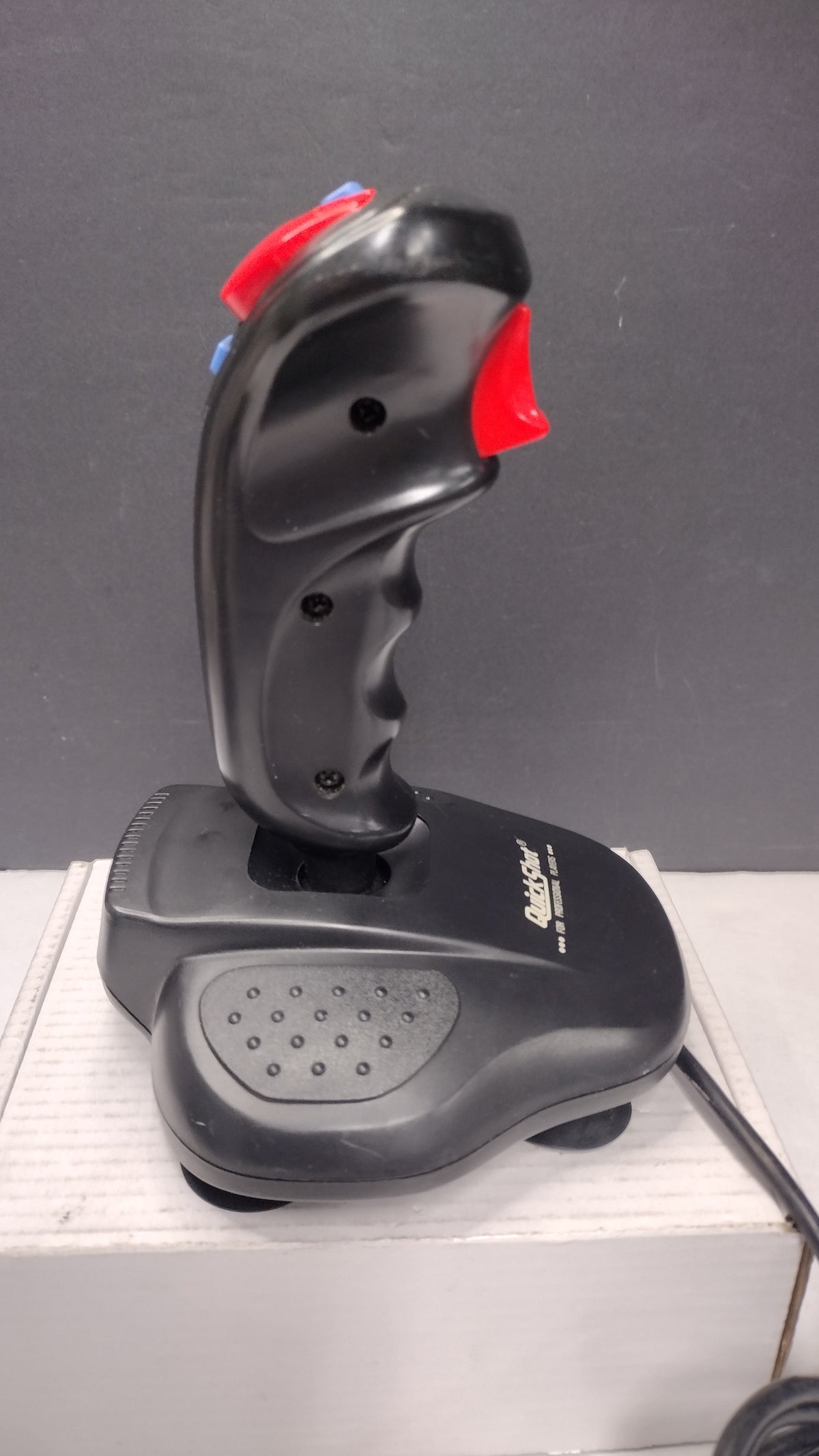 Quick Shot Python 3 Analog Stick Sega Genesis Controller QS-135 Untested