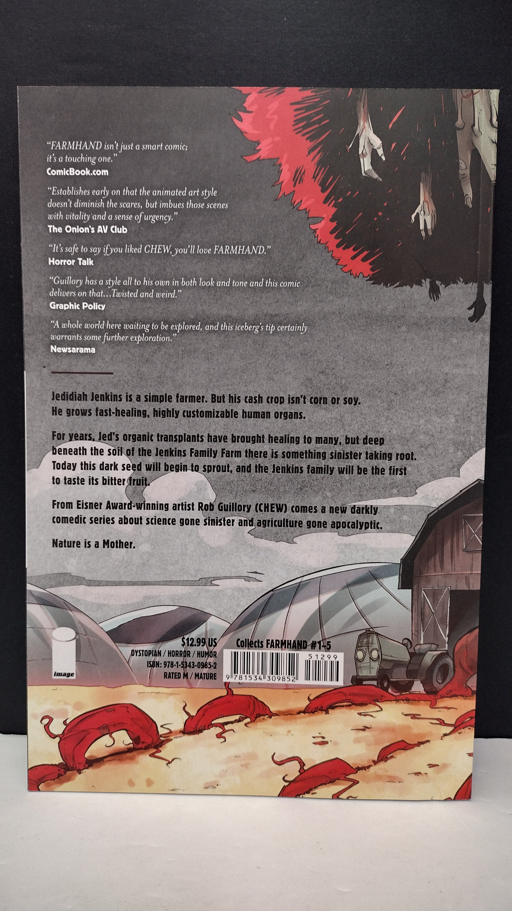(MATURE) Farmhand, Vol. 1: "Reap What Was Sown" by Rob Guillory – New Paperback