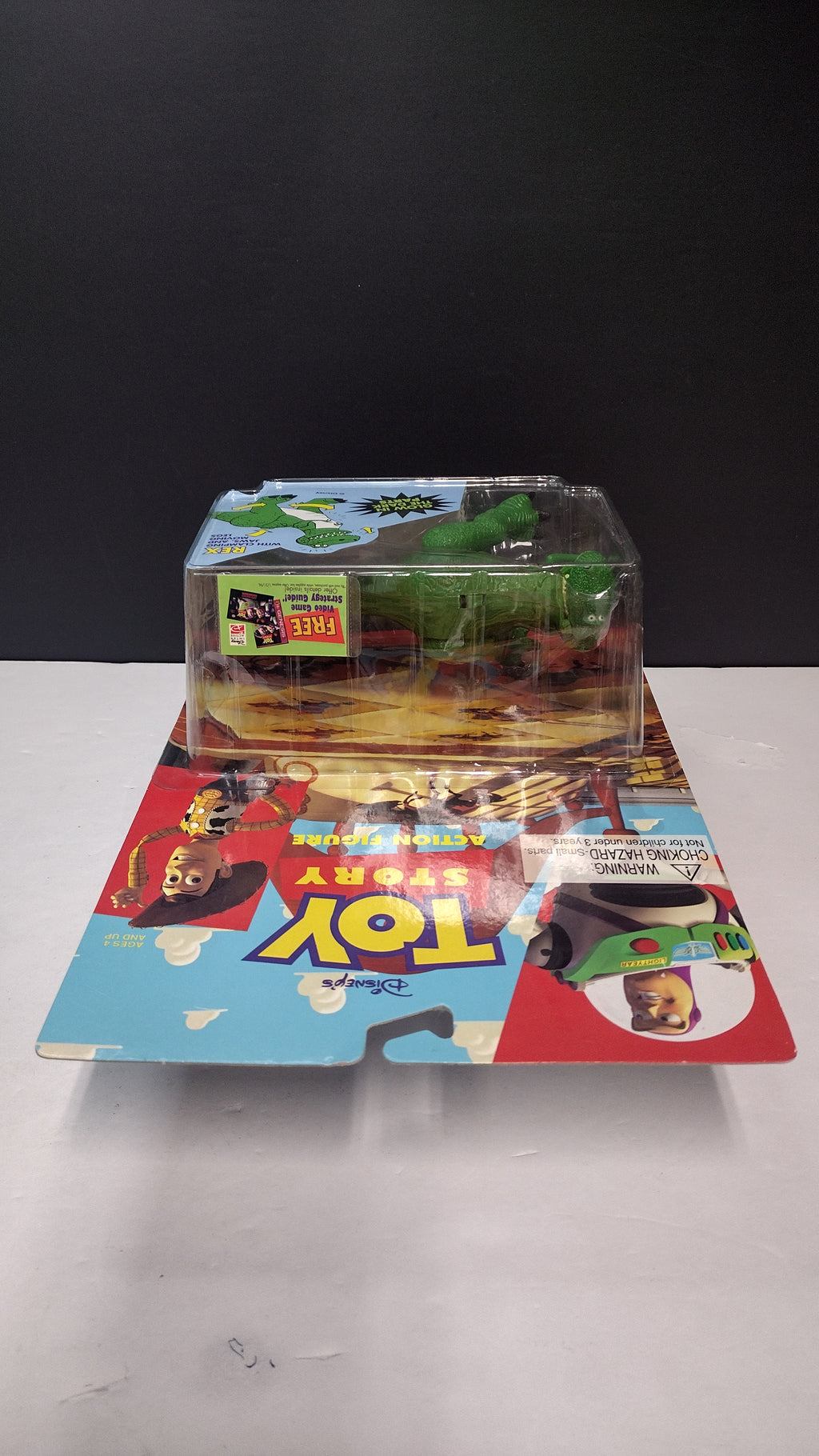 1995 Toy Story Rex Action Figure – Glow-in-the-Dark Edition (Thinkway Toys)