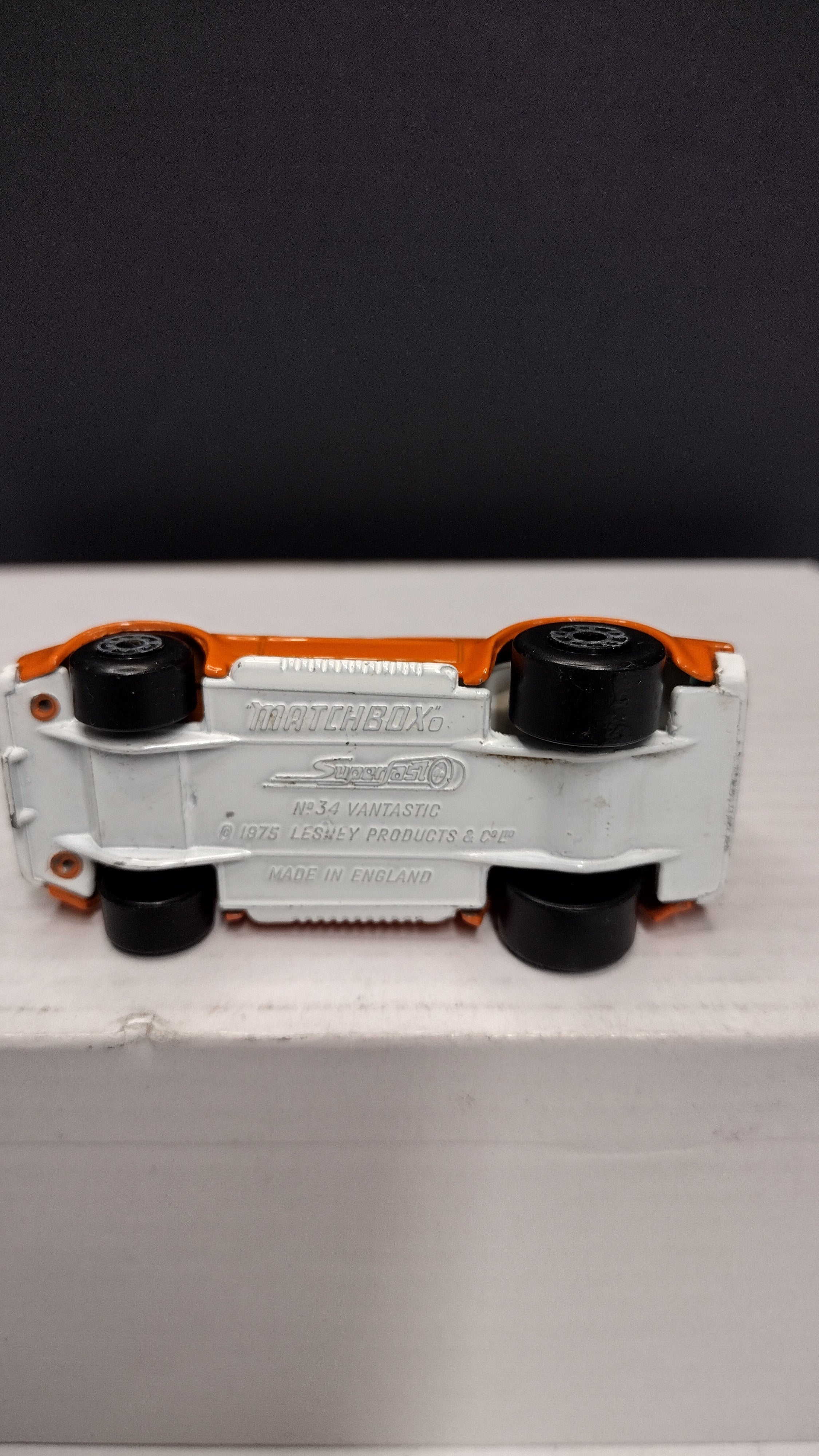 Vintage Matchbox Superfast: Vantastic No. 34 – Lesney 1971 (Orange)