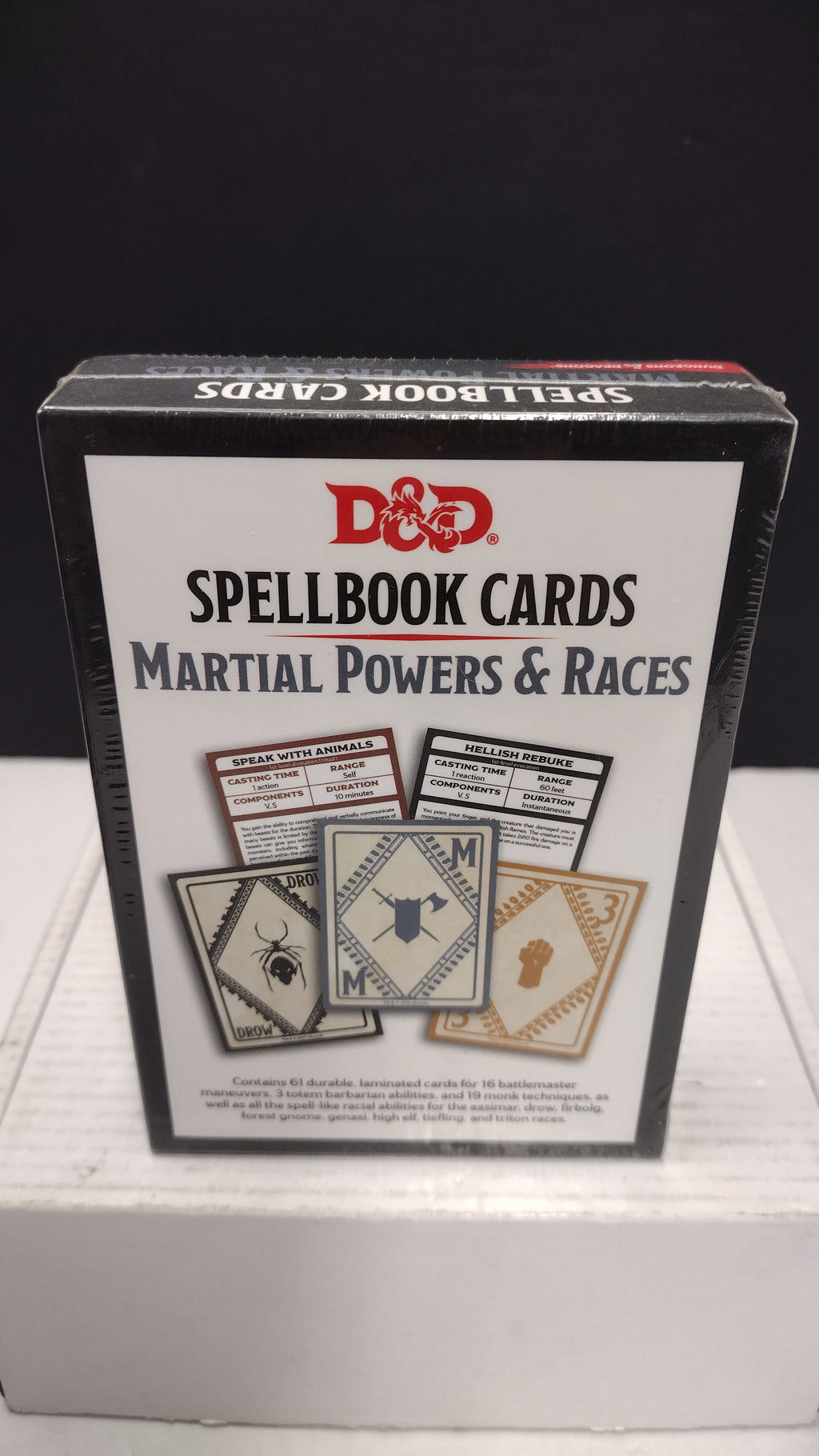 D&D Spellbook Cards- Martial Powers & Races- Sealed