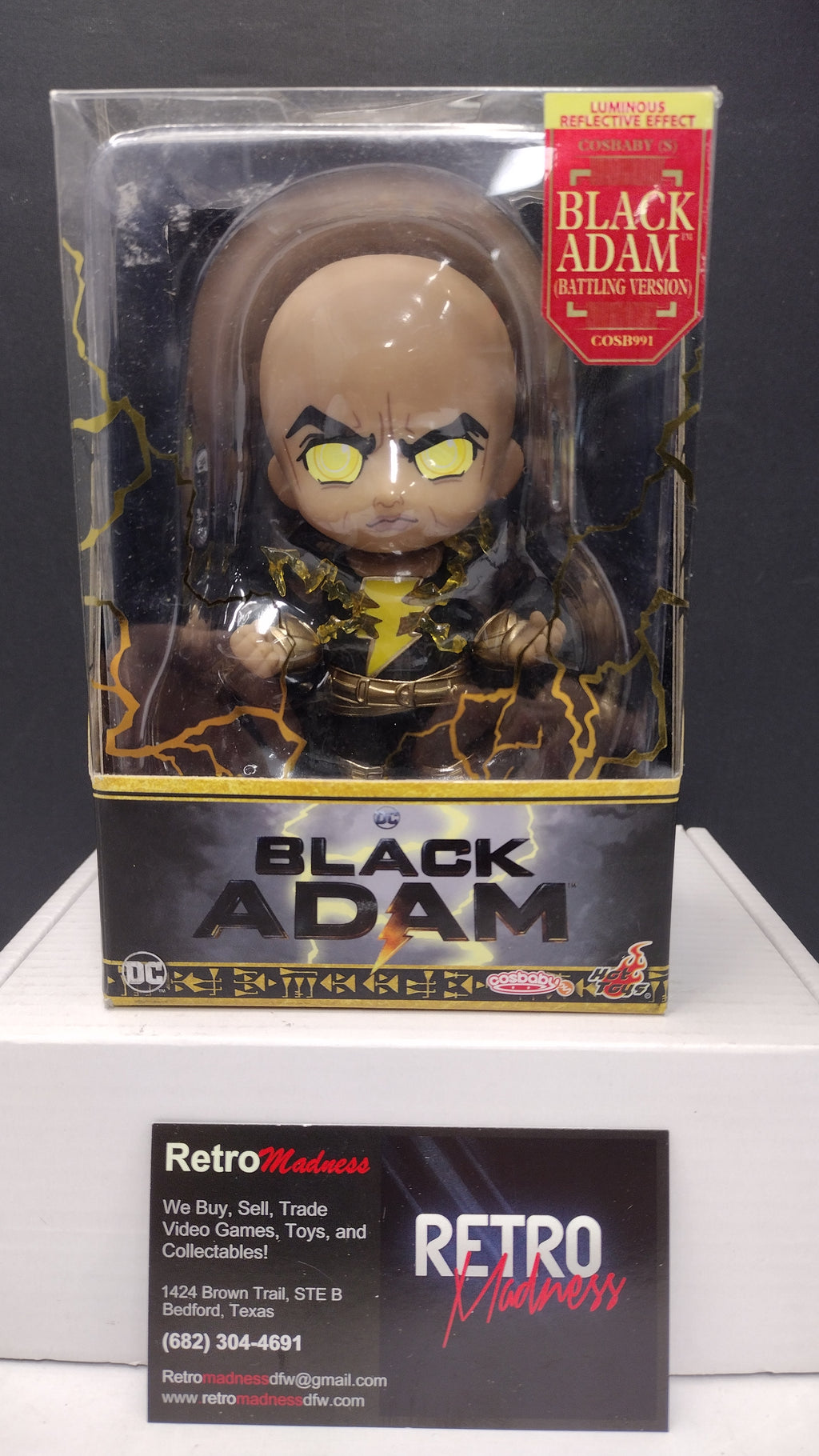 Black Adam (Battling Version) 1/6 Scale Collectible Figure – Hot Toys Movie Masterpiece Series (Brand New)