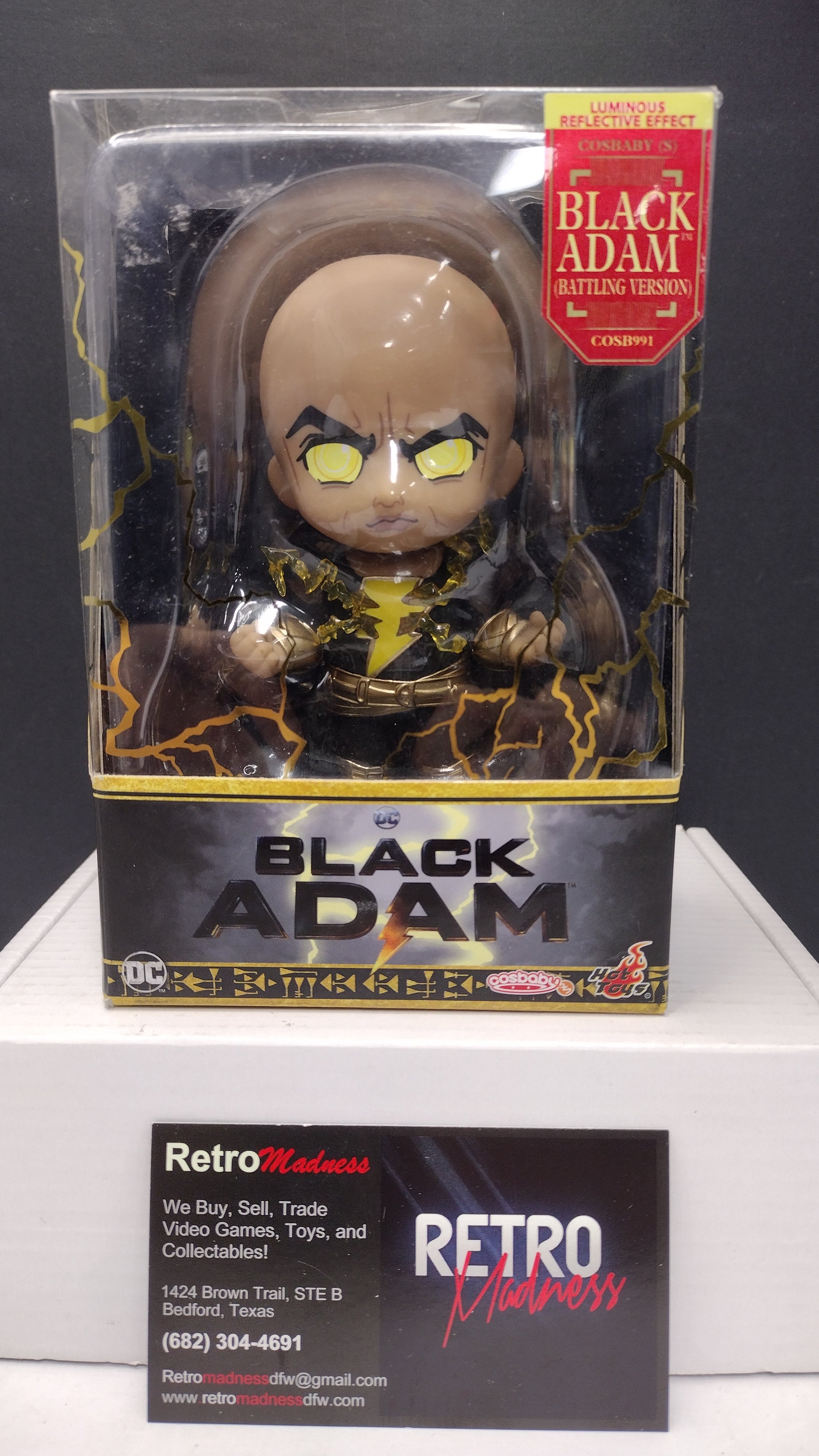 Black Adam (Battling Version) 1/6 Scale Collectible Figure – Hot Toys Movie Masterpiece Series (Brand New)