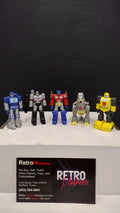 G1 Transformers: Dollar Tree Exclusive Mini-Figure Set – Lot of 5 (Loose)