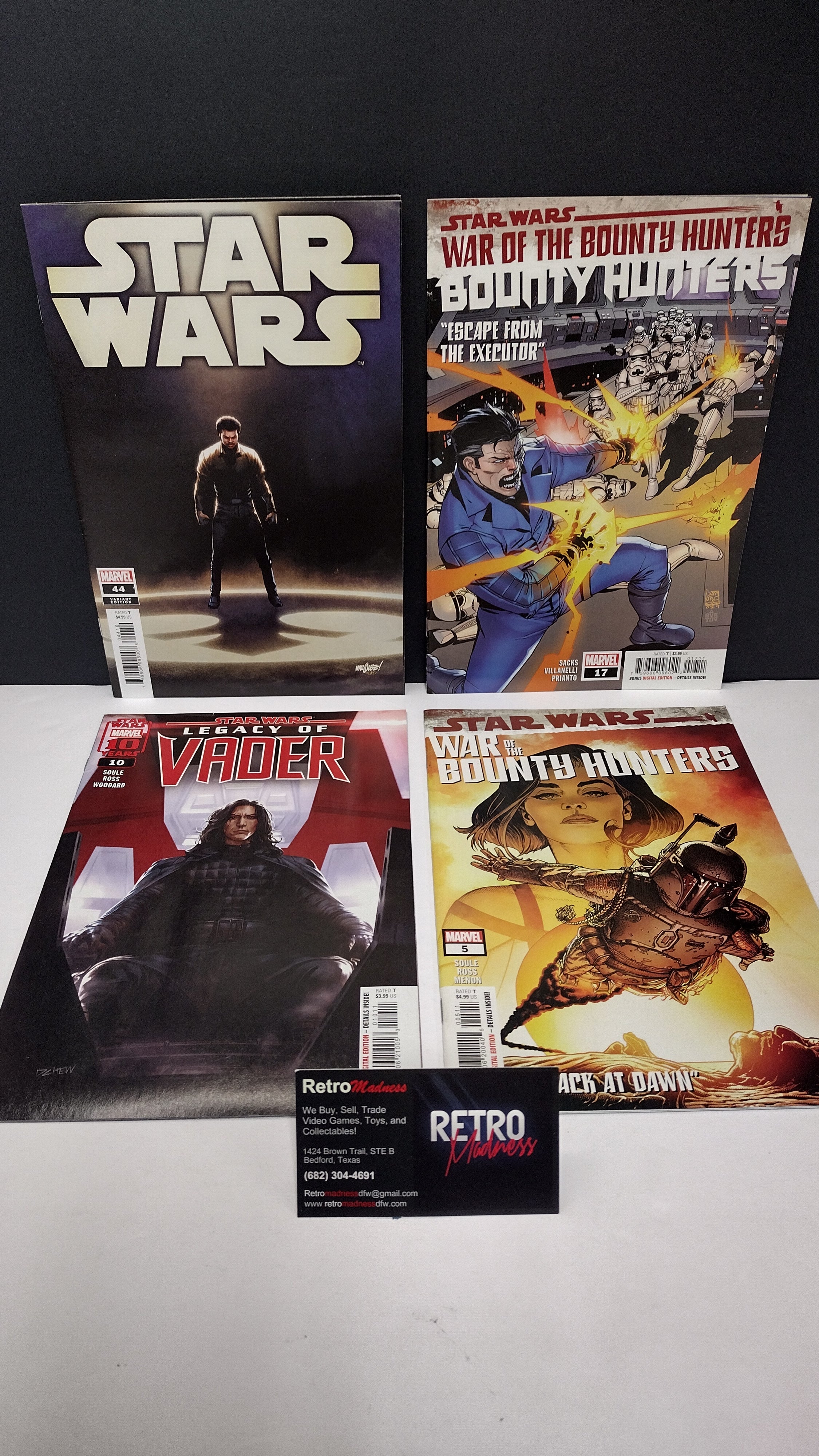 Star Wars Modern Era Lot – 4 Book Set - Lot L (Brand New / Unread)