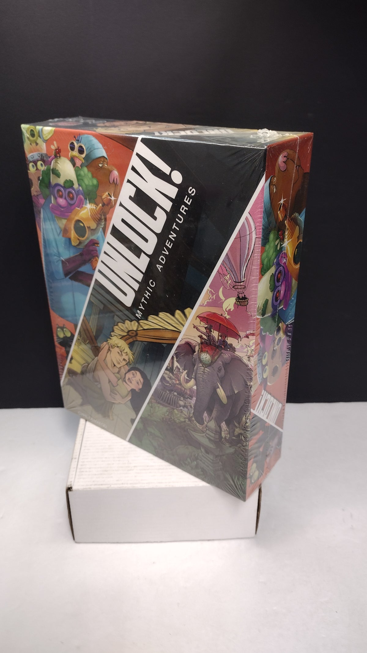 Unlock! Mythic Adventures Escape Room Board Game 3-in-1 Box Set New Sealed
