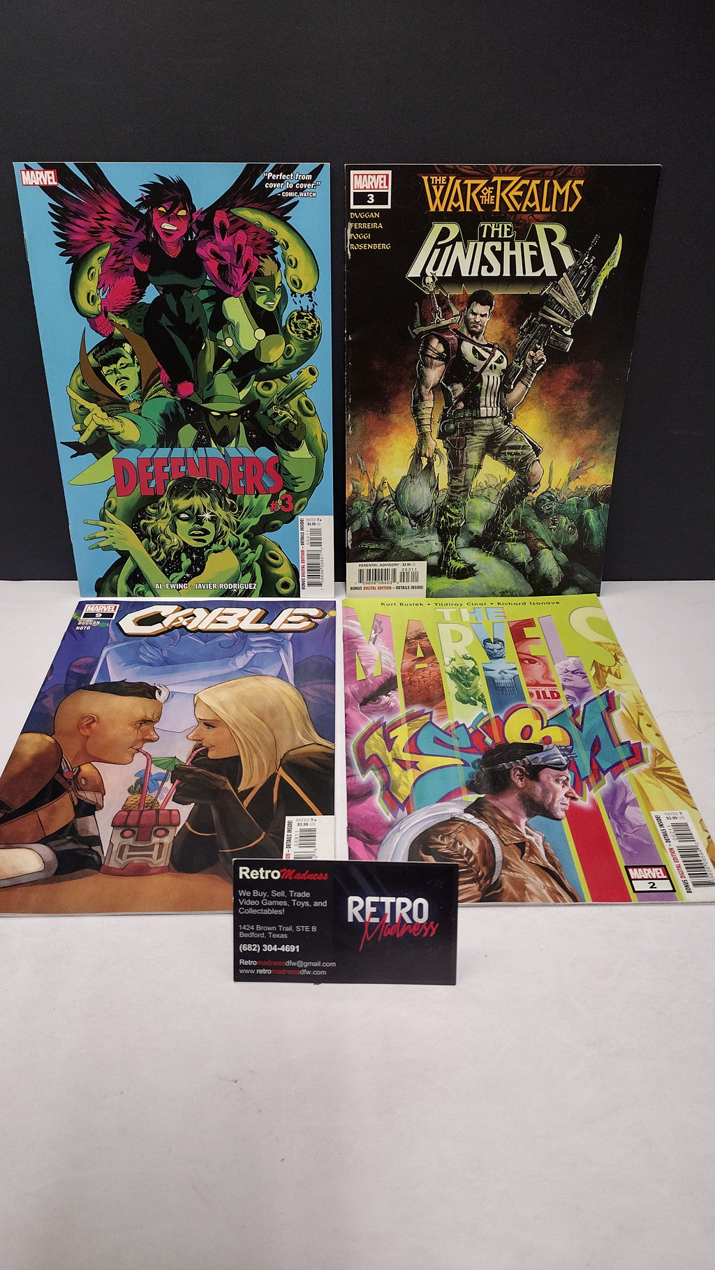 Marvel Comics Modern Era Lot – 4 Book Set - Lot I2 (Brand New / Unread)