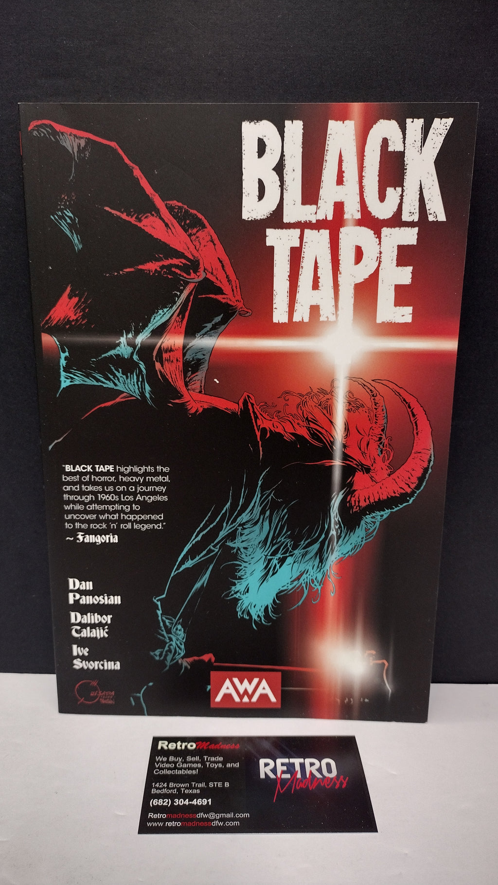 (MATURE) Black Tape by Dan Panosian – New Paperback