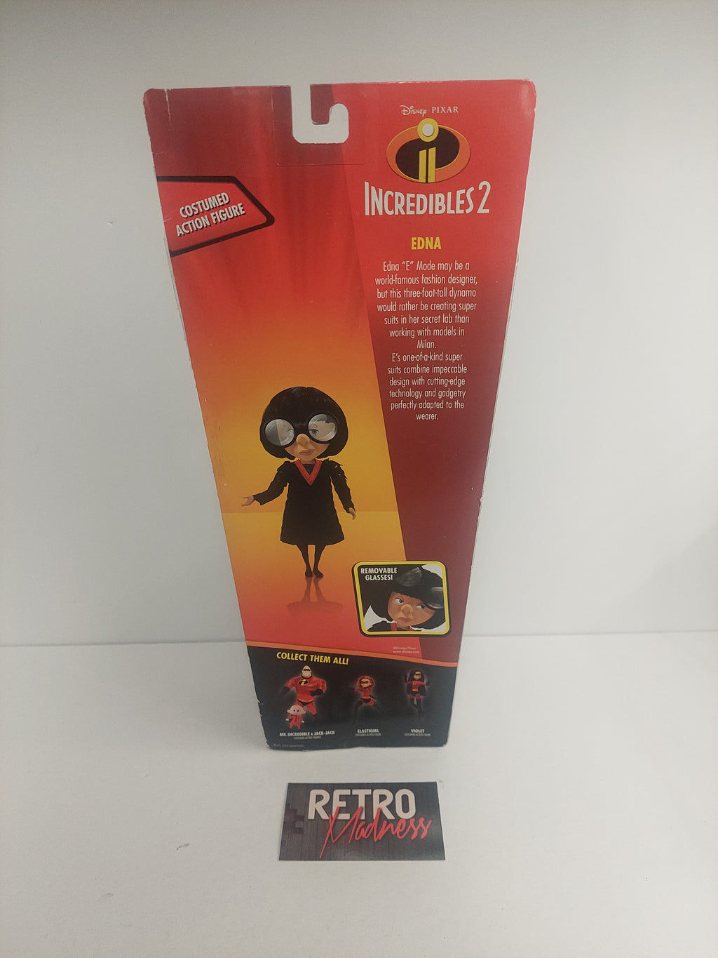Disney Pixar Incredibles 2 Edna Doll Figure