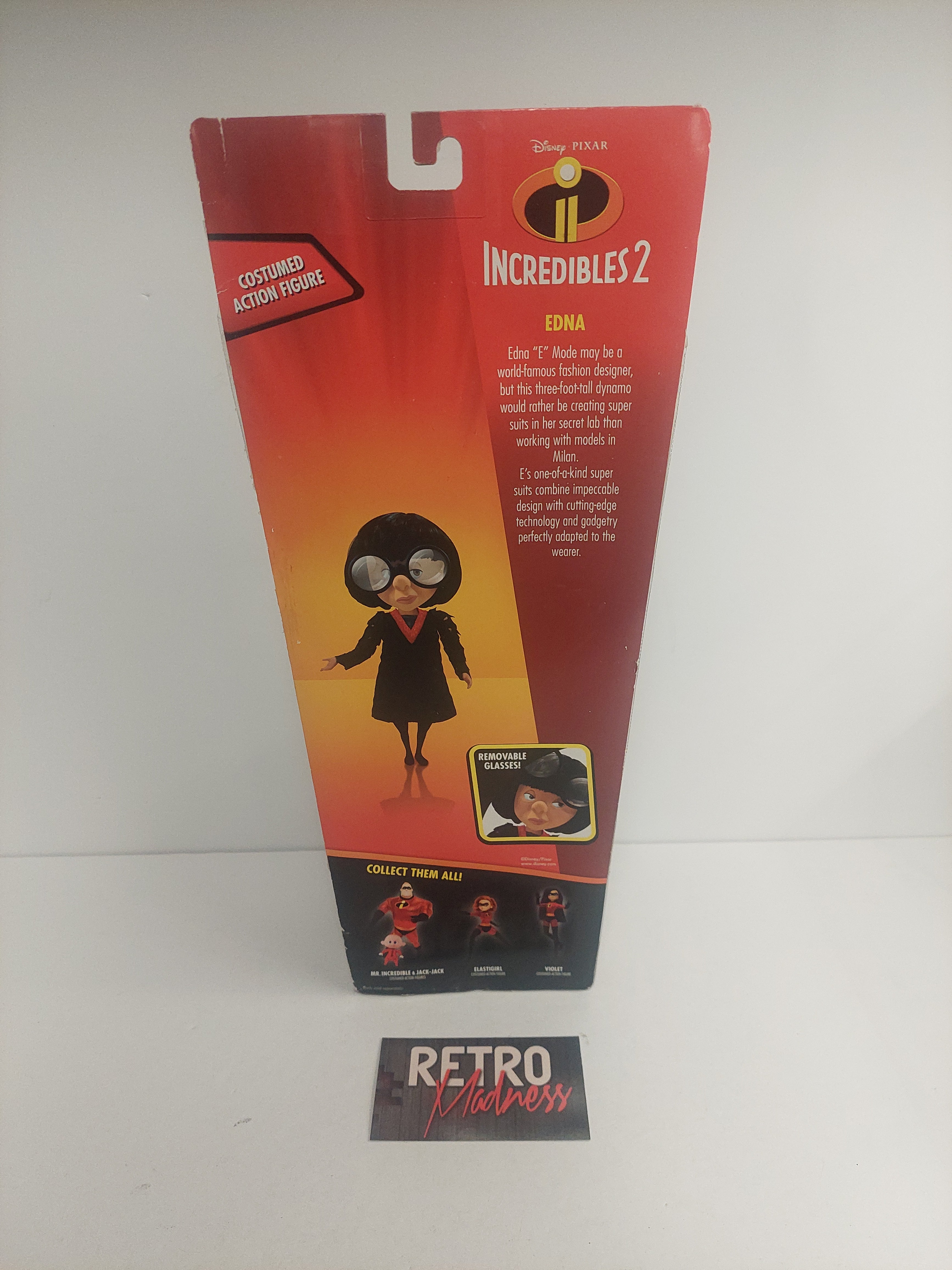 Disney Pixar Incredibles 2 Edna Doll Figure