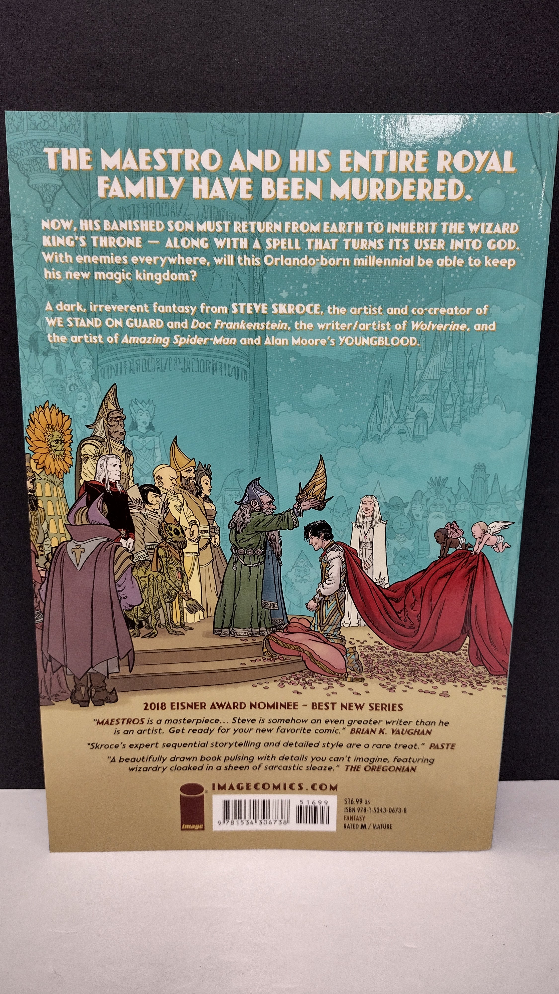 (MATURE) Maestros, Vol. 1: "The Eternity Flower" by Steve Skroce – New Paperback