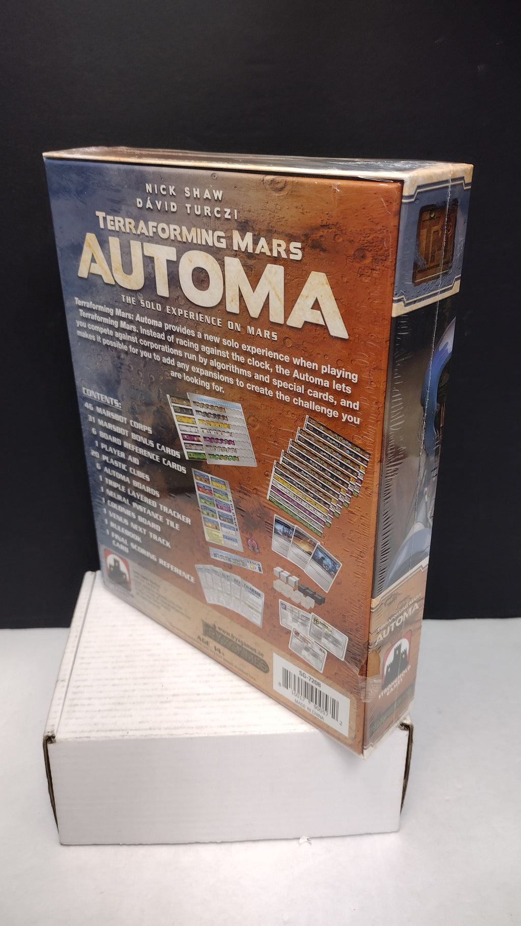 Terraforming Mars Automa Solo Expansion Board Game New Sealed