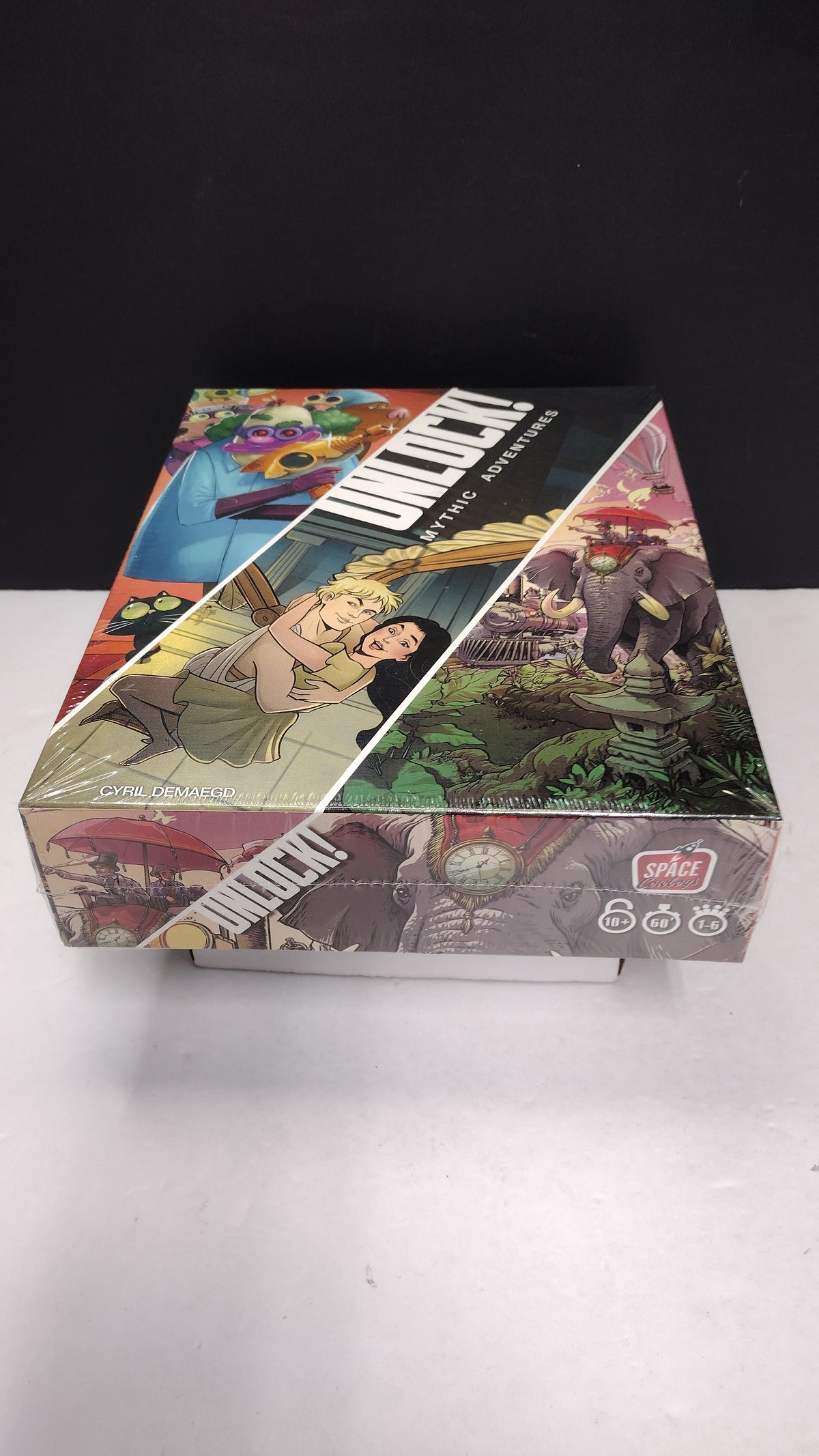 Unlock! Mythic Adventures Escape Room Board Game 3-in-1 Box Set New Sealed