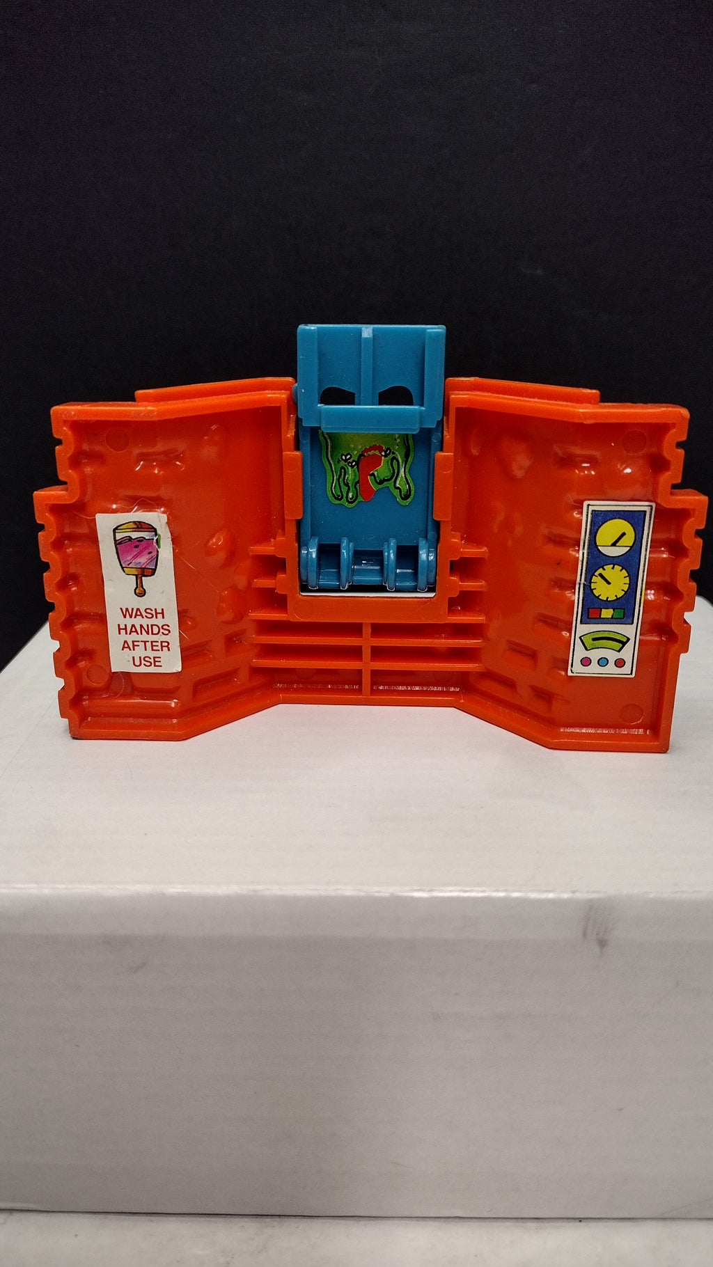Vintage TMNT 1990 Oozey Cannon Brick Wall and Trap Door Accessory Part OEM