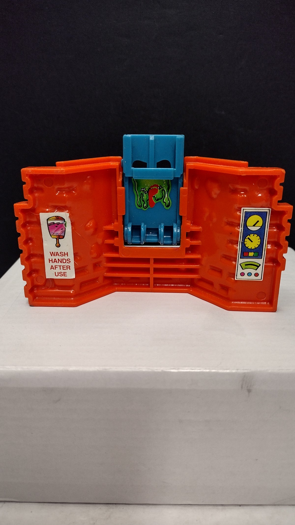 Vintage TMNT 1990 Oozey Cannon Brick Wall and Trap Door Accessory Part OEM