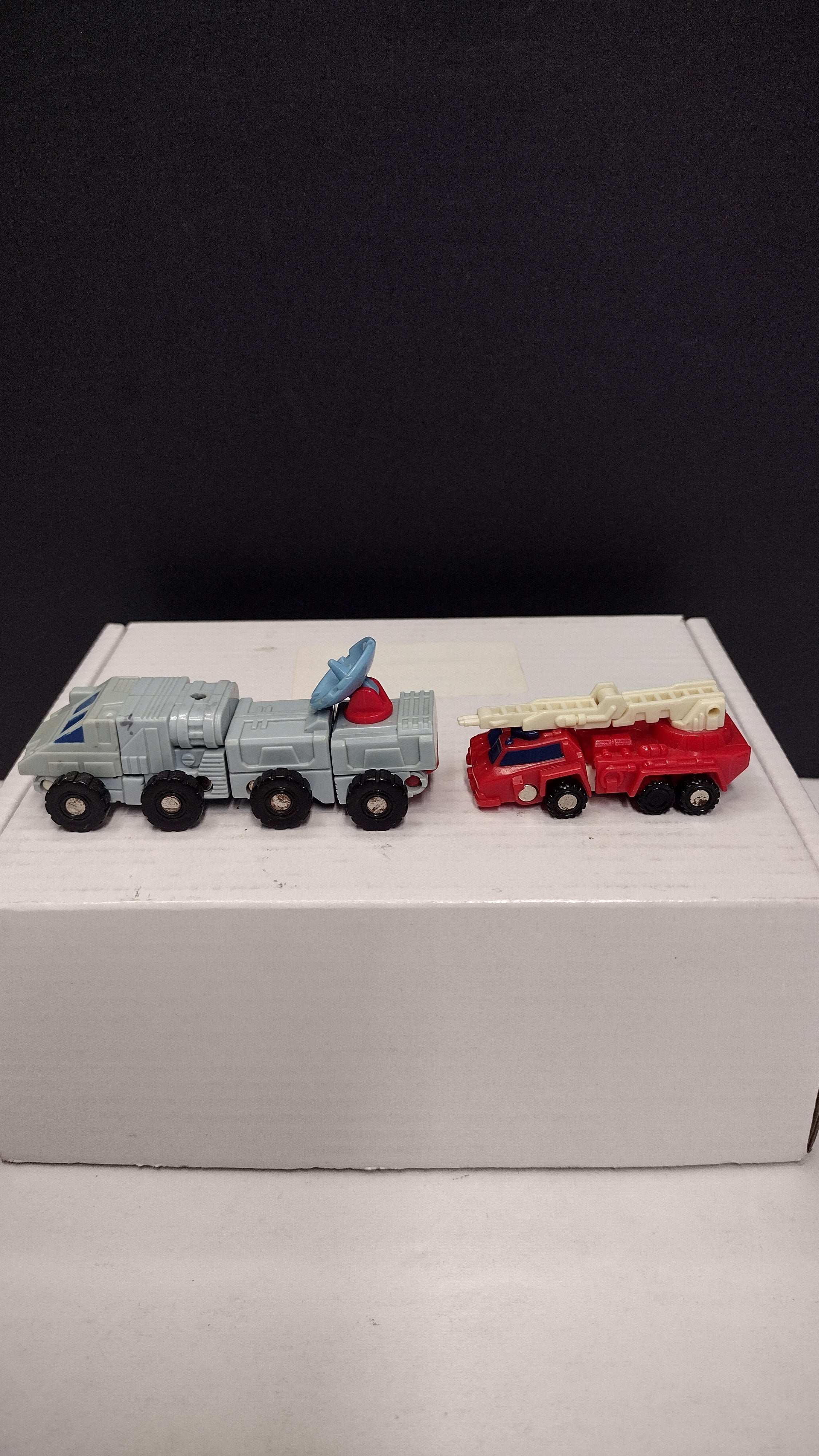 Vintage 1989 G1 Transformers: Micromasters Rescue Patrol & Space Patrol Lot – Loose 3 -Figure Assortment (Includes Red Hot, Barrage, and Heave)