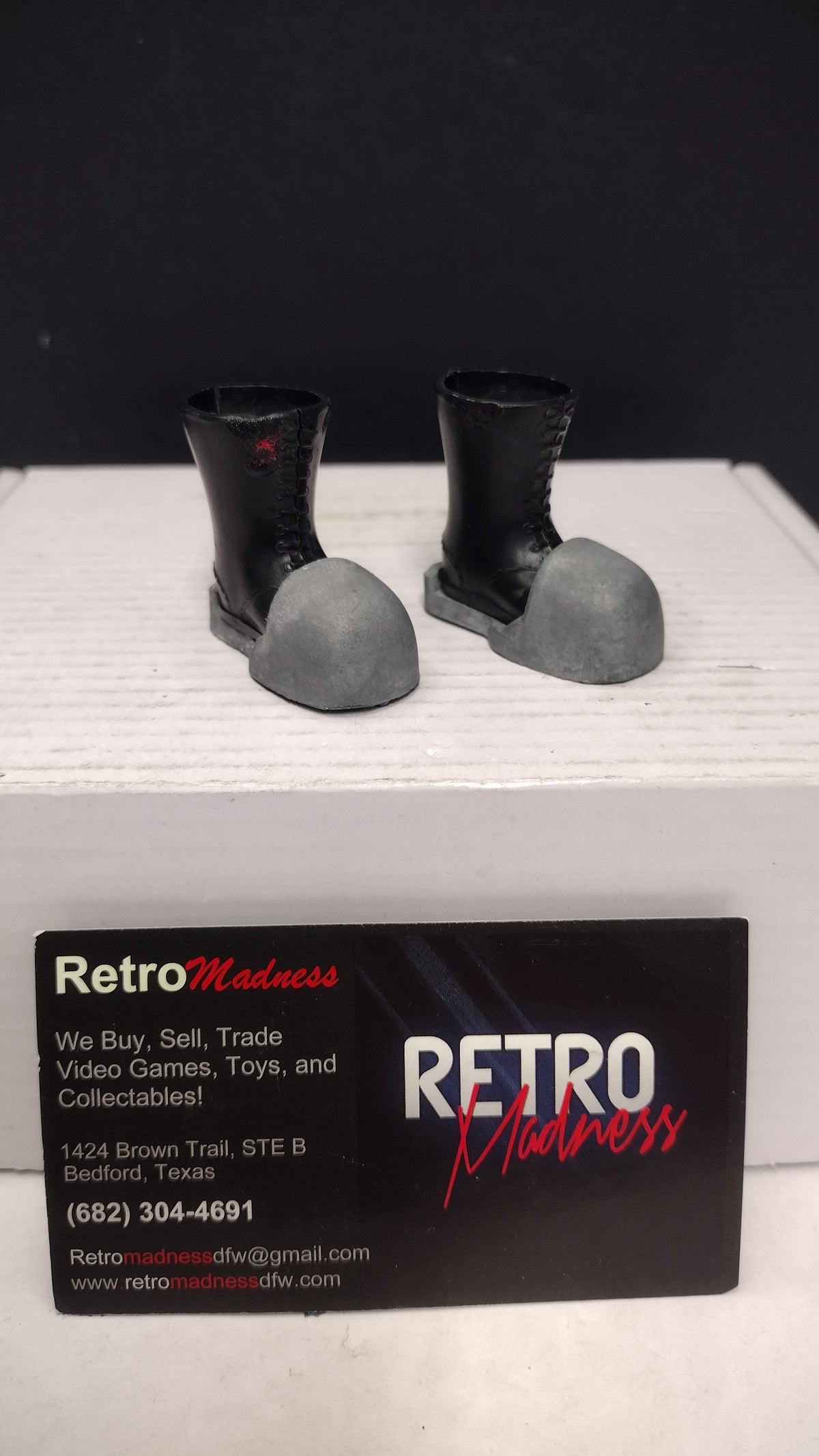 Vintage: Action Man- Lead Diver's Boots Pair Palitoy