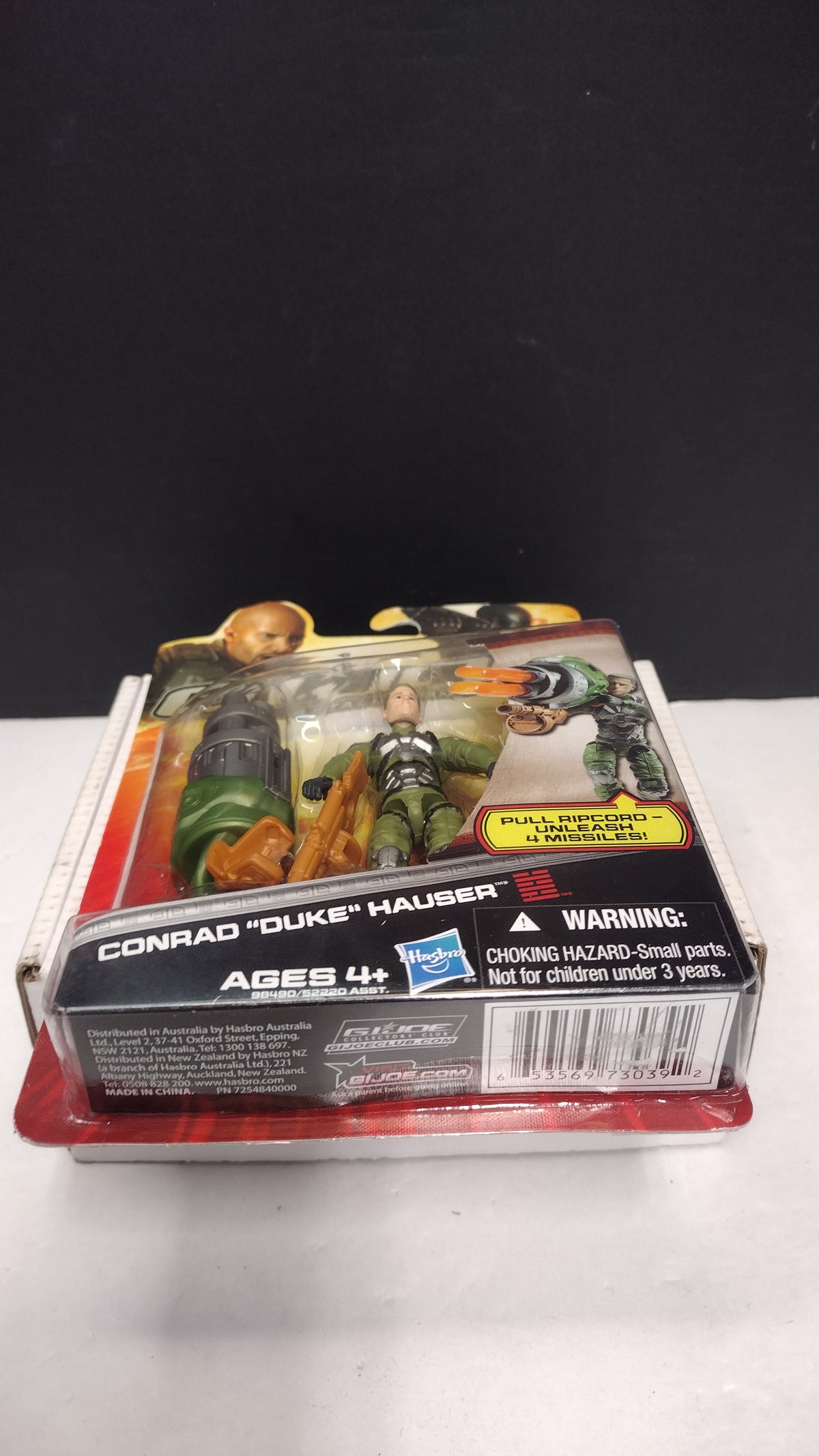GI Joe Retaliation Conrad Duke Hauser 2011 Hasbro 3.75 Figure Sealed