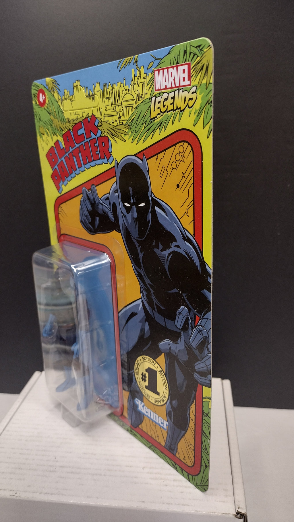 Hasbro Marvel Legends Retro 3.75-Inch Black Panther & Captain America 2-Pack NIB (Open Outer Box)