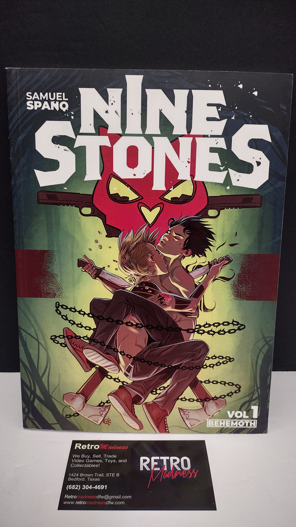 (MATURE) Nine Stones Vol. 1 by Samuel Spano – Paperback