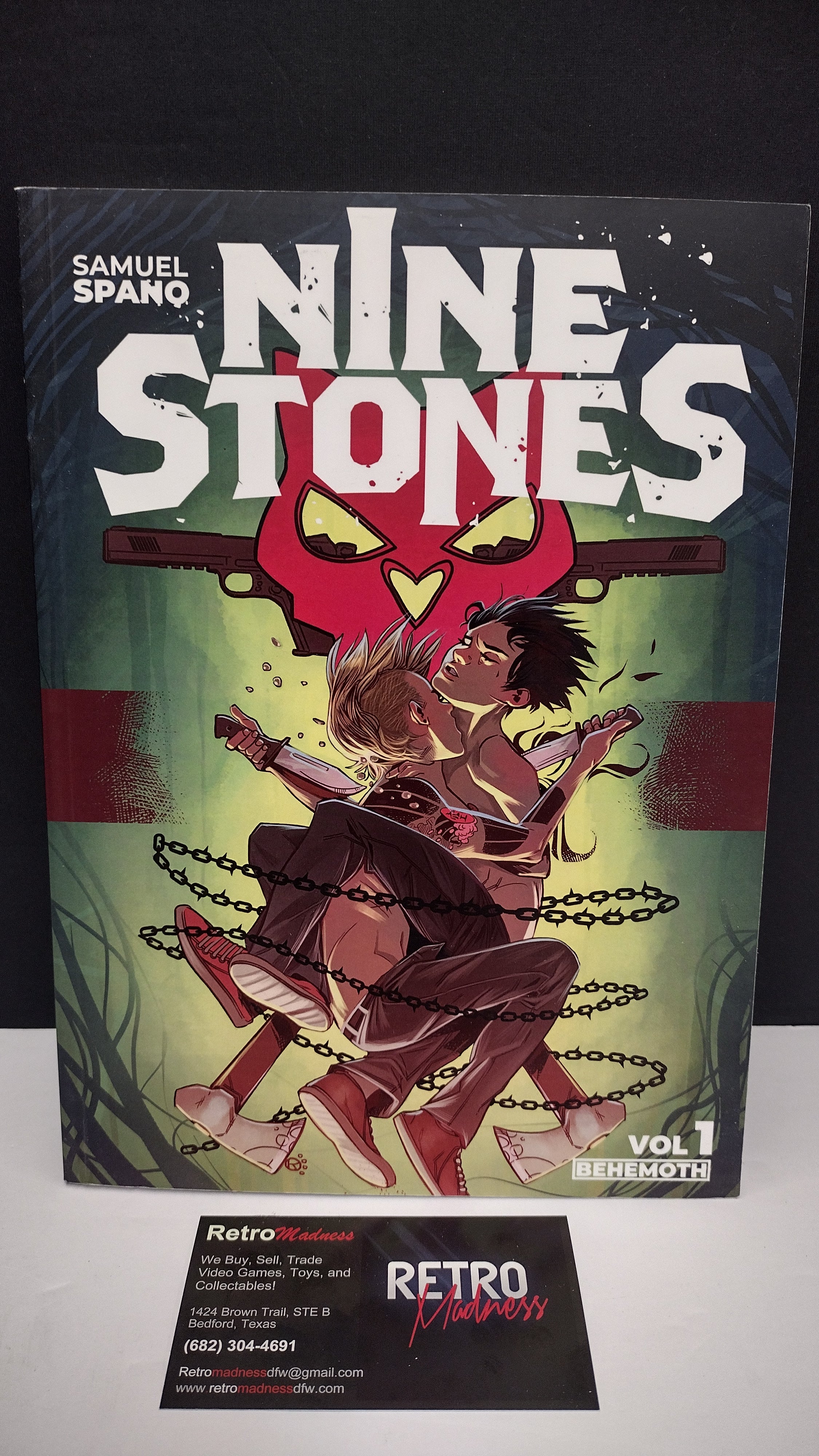 (MATURE) Nine Stones Vol. 1 by Samuel Spano – Paperback