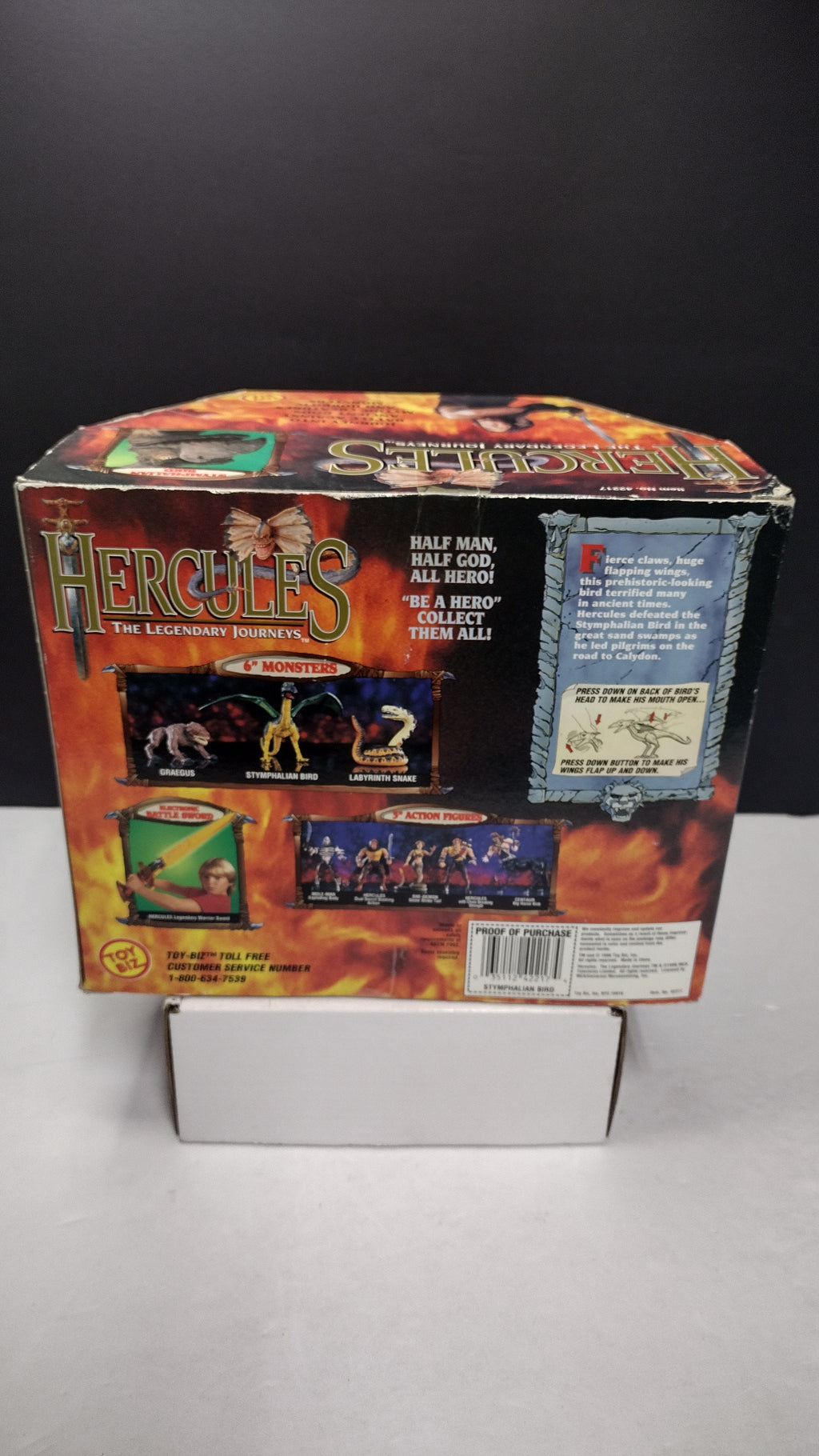 Vintage Toy Biz Hercules Stymphalian Bird Figure (Boxed & Sealed)