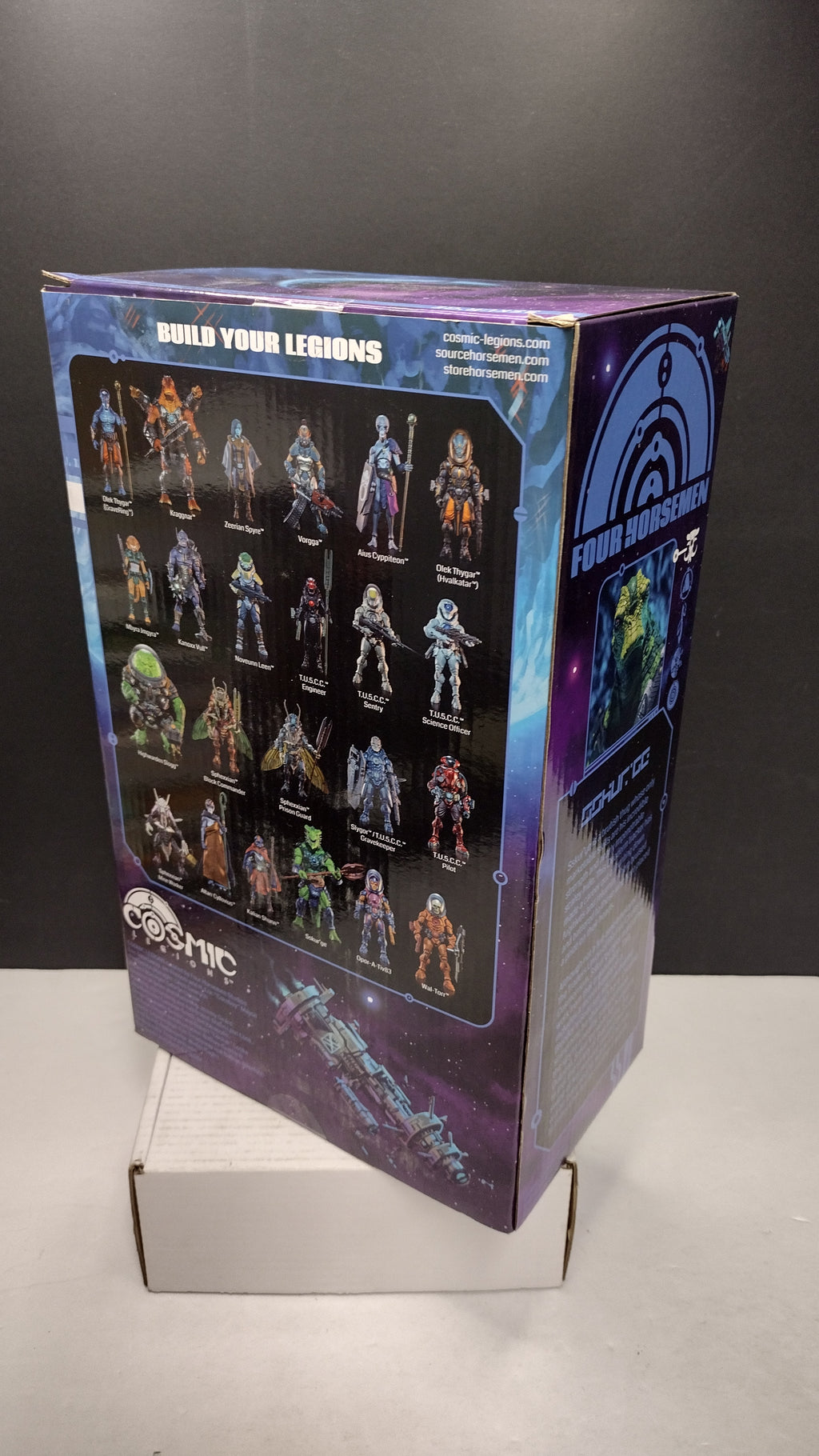 Four Horsemen Cosmic Legions SSKUR'GE Action Figure (Sealed in Box)