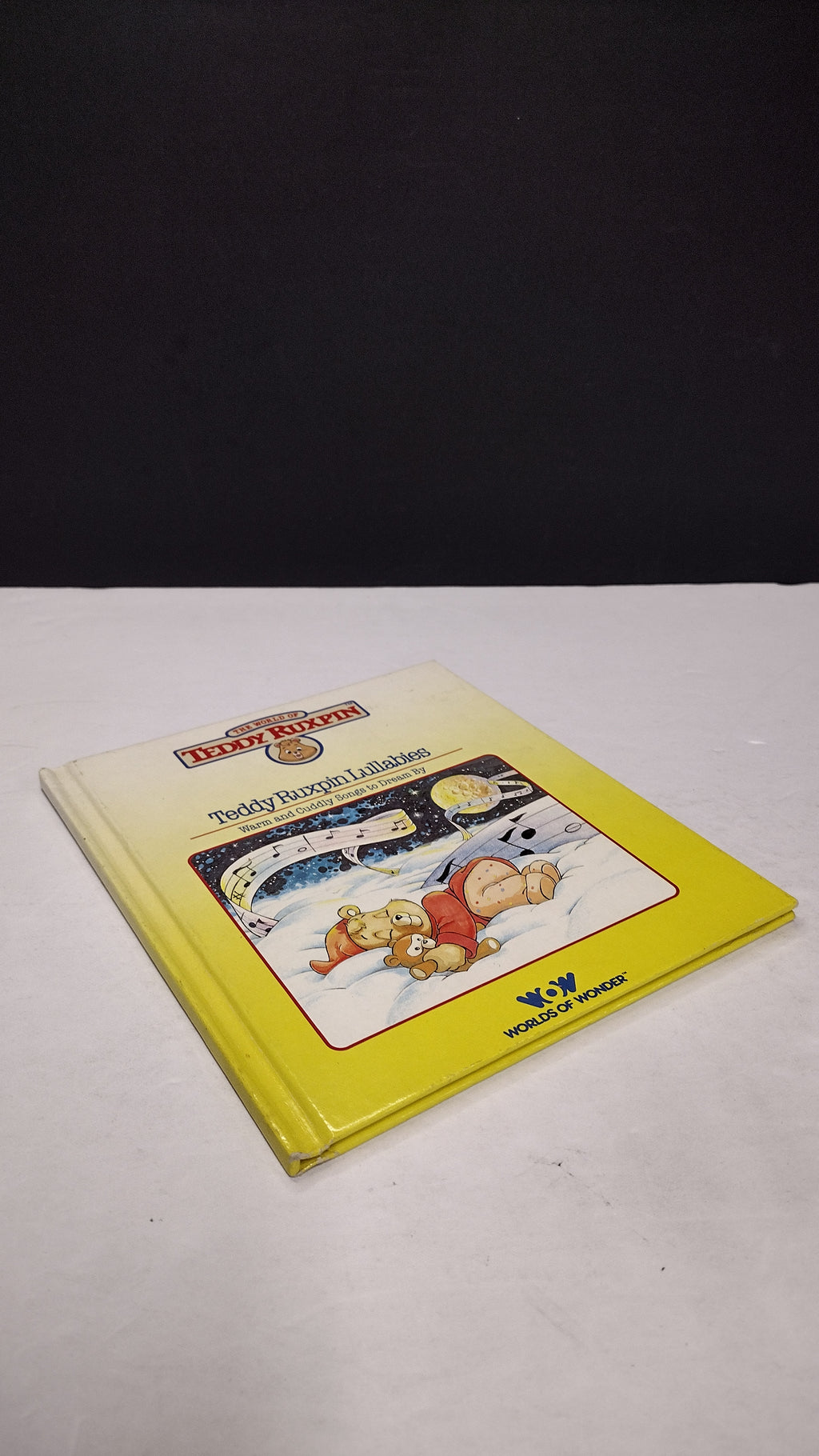 Vintage 1985 Teddy Ruxpin “Lullabies” Talking Book & Cassette Tape Set (Worlds of Wonder)