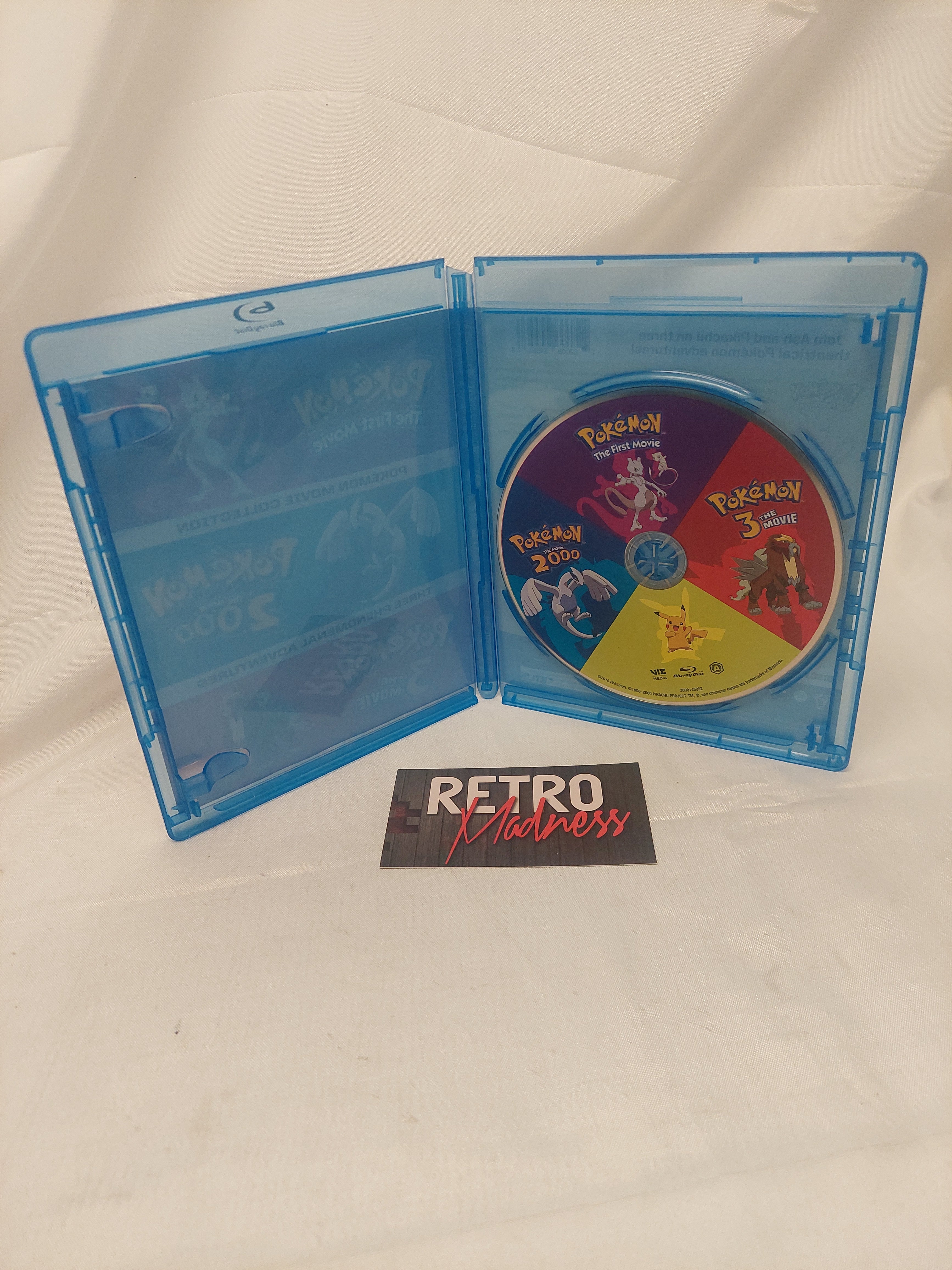 Pokémon The First Movie Pokémon 2000 and Pokémon 3 Blu-Ray Disc