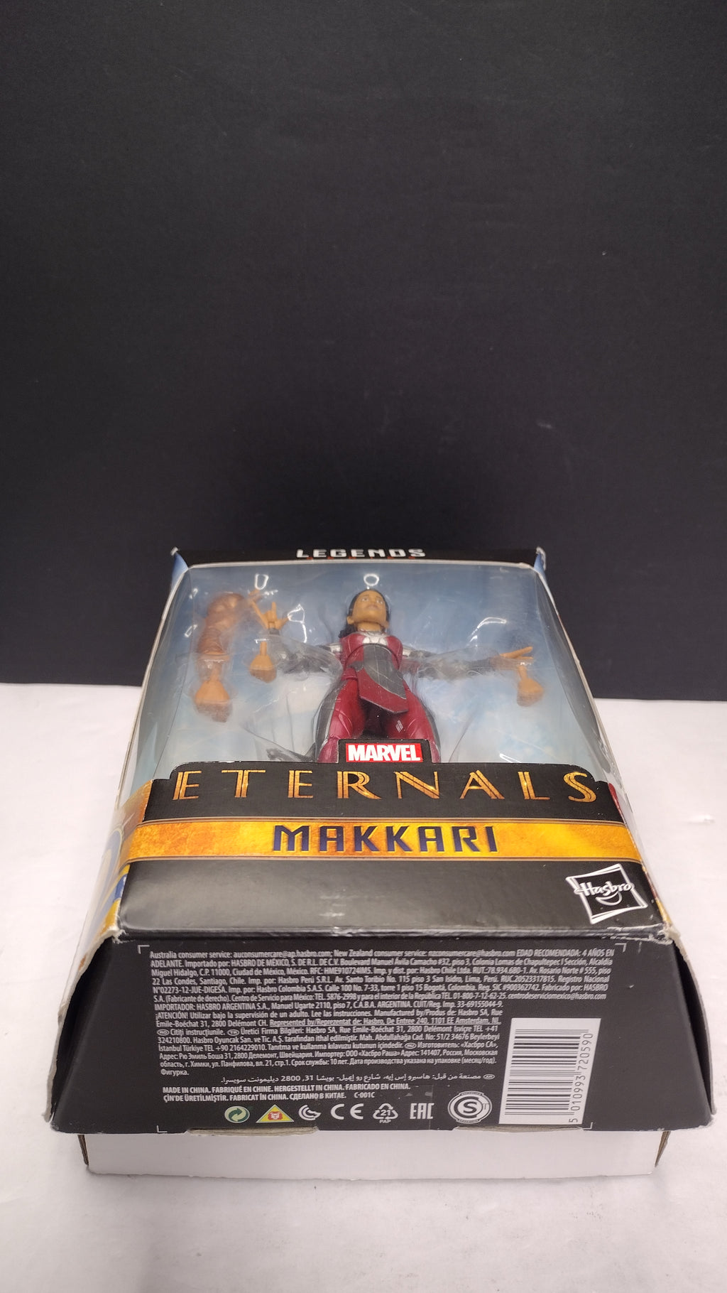 Marvel Legends Series MCU Makkari 6-Inch Action Figure (Hasbro Eternals Gilgamesh BAF Wave - Brand New Sealed)