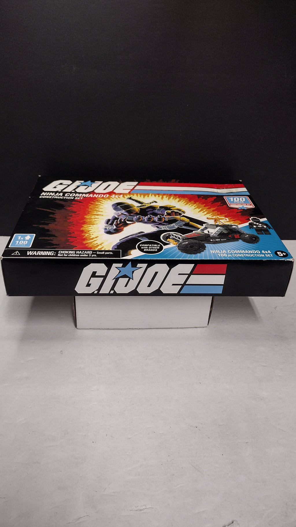 G.I. Joe Ninja Commando 4x4 Construction Set (Model GJ3522-03) NIB (Sealed / Front Sticker Damage)
