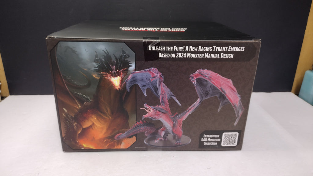 D&D Icons of the Realms Adult Red Dragon Tyrant Figure WizKids Sealed