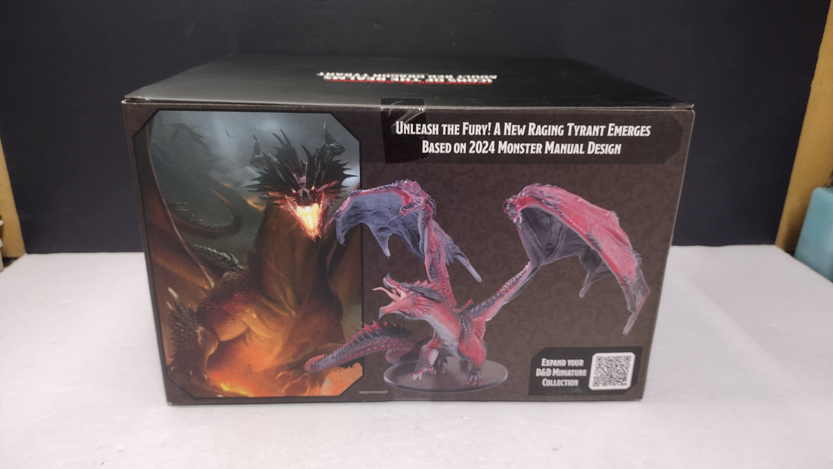 D&D Icons of the Realms Adult Red Dragon Tyrant Figure WizKids Sealed