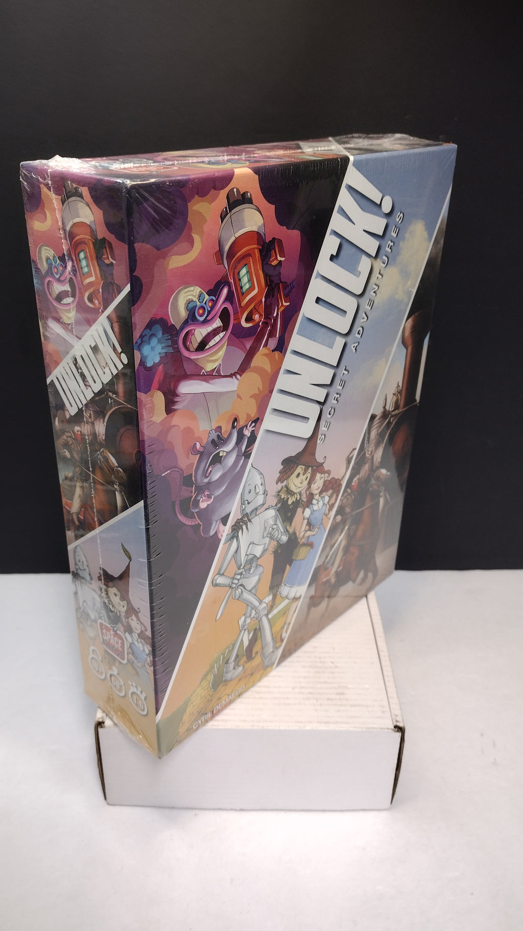 Unlock! Secret Adventures Escape Room Board Game 3-in-1 Box Set New Sealed