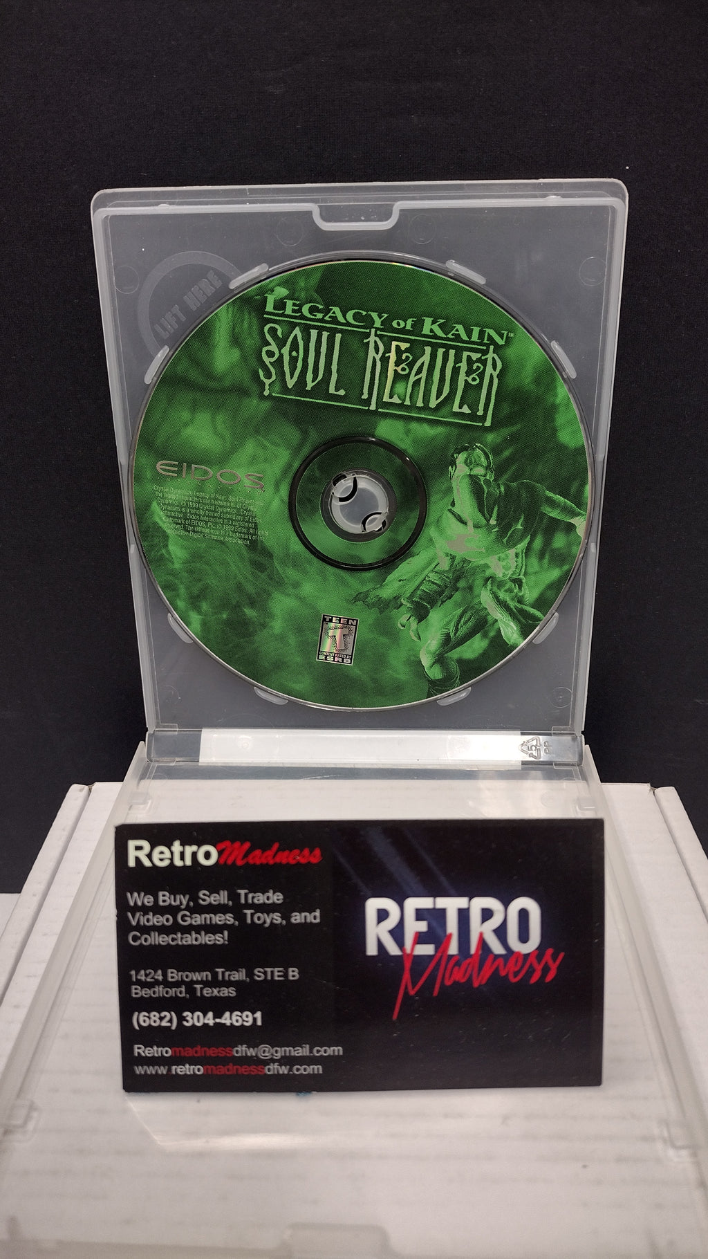 Vintage Legacy of Kain: Soul Reaver PC CD-ROM (NO Box or Manual)
