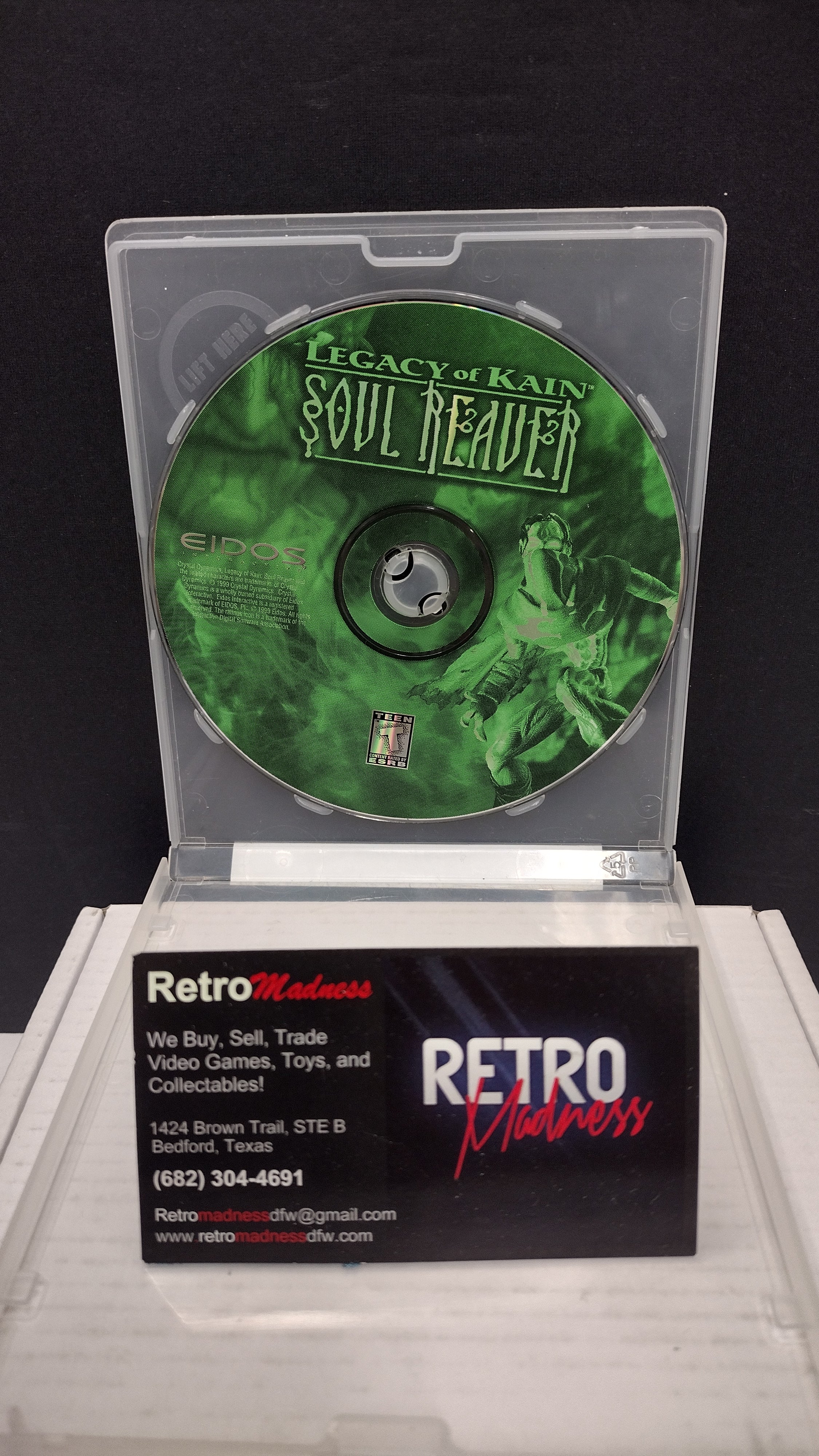 Vintage Legacy of Kain: Soul Reaver PC CD-ROM (NO Box or Manual)