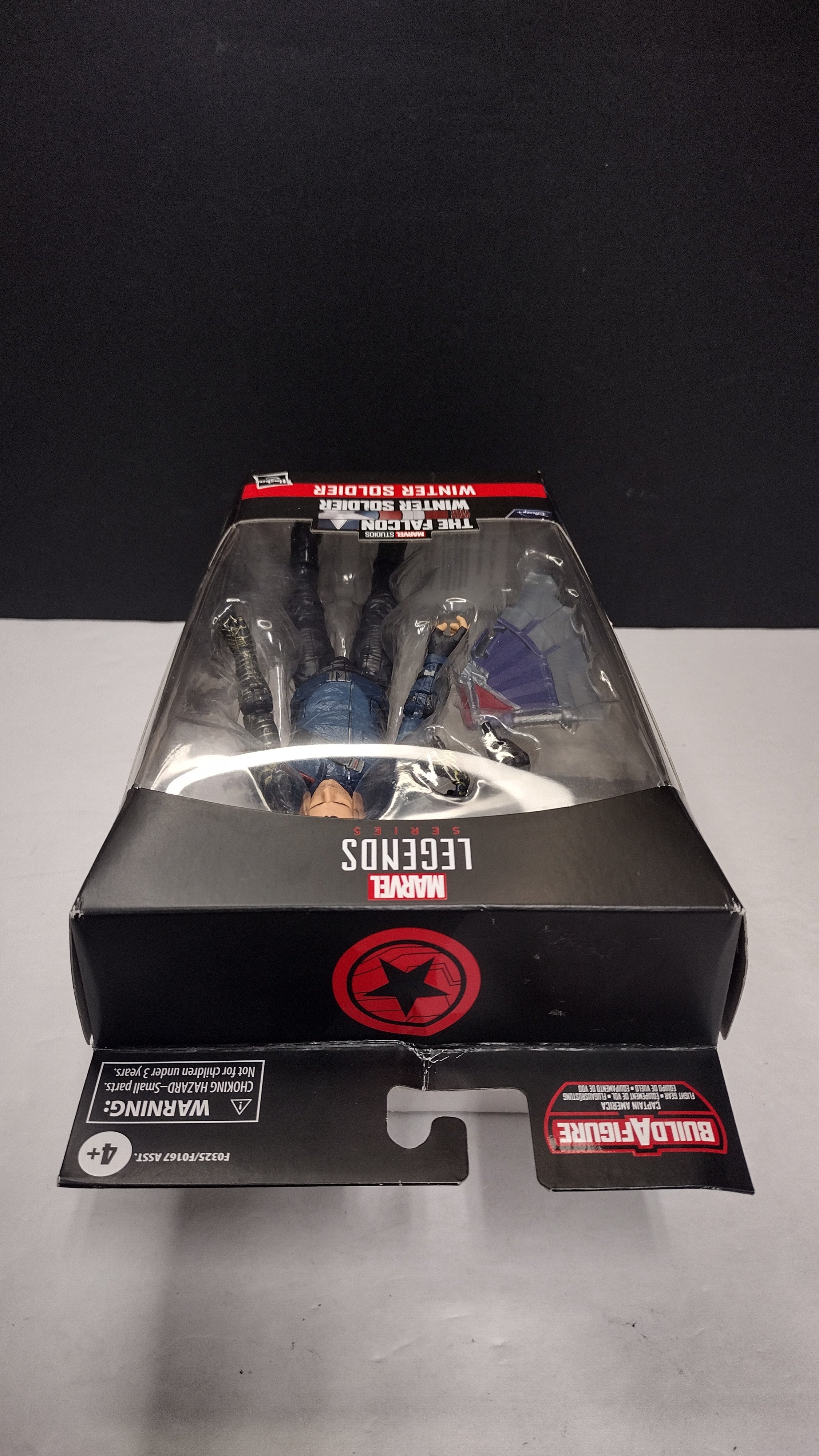 Hasbro Marvel Legends Winter Soldier 6-Inch Action Figure NIB (Captain America Flight Gear BAF)