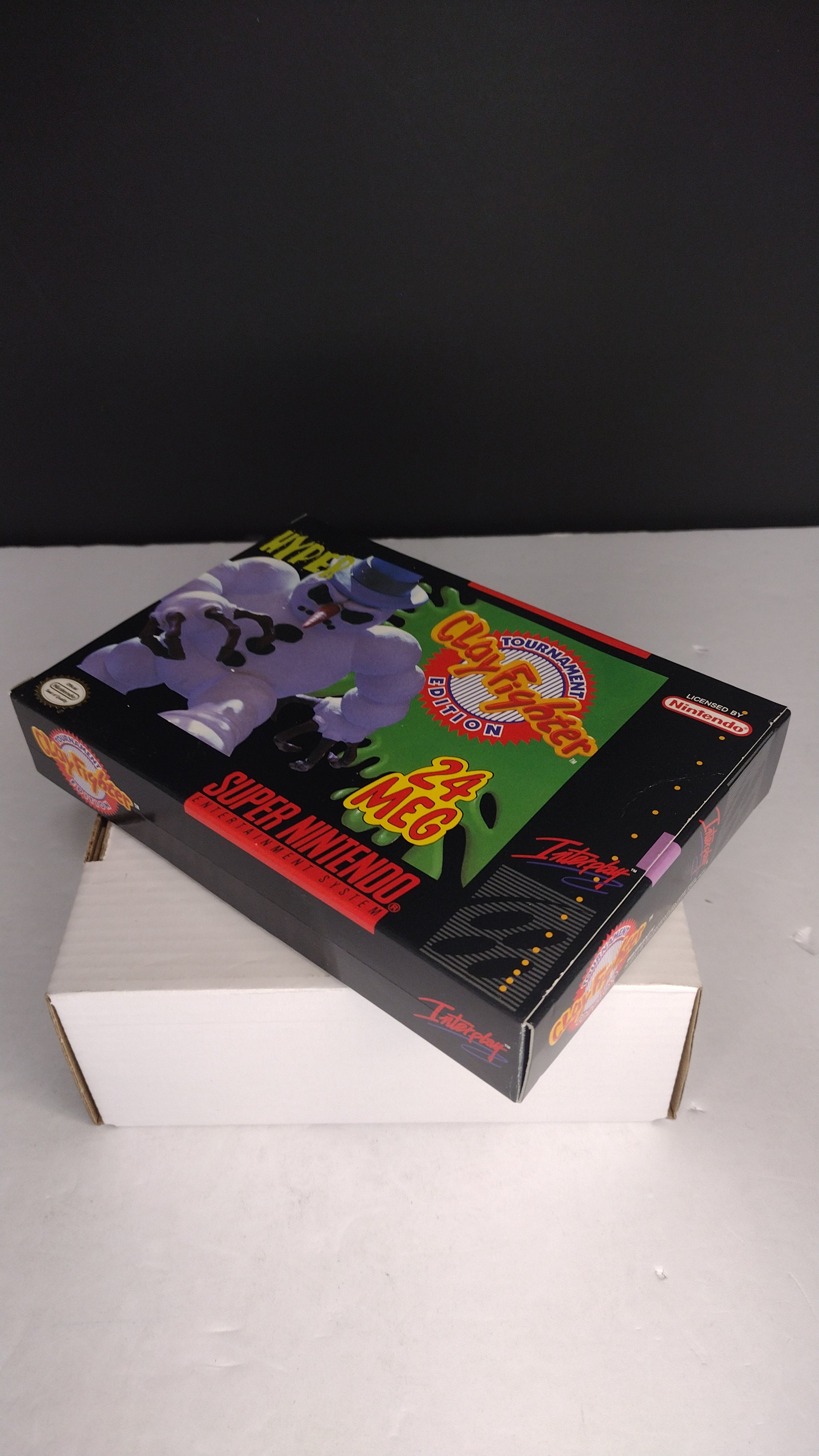 Clay Fighter: SNES  Authentic Box & Manual ONLY