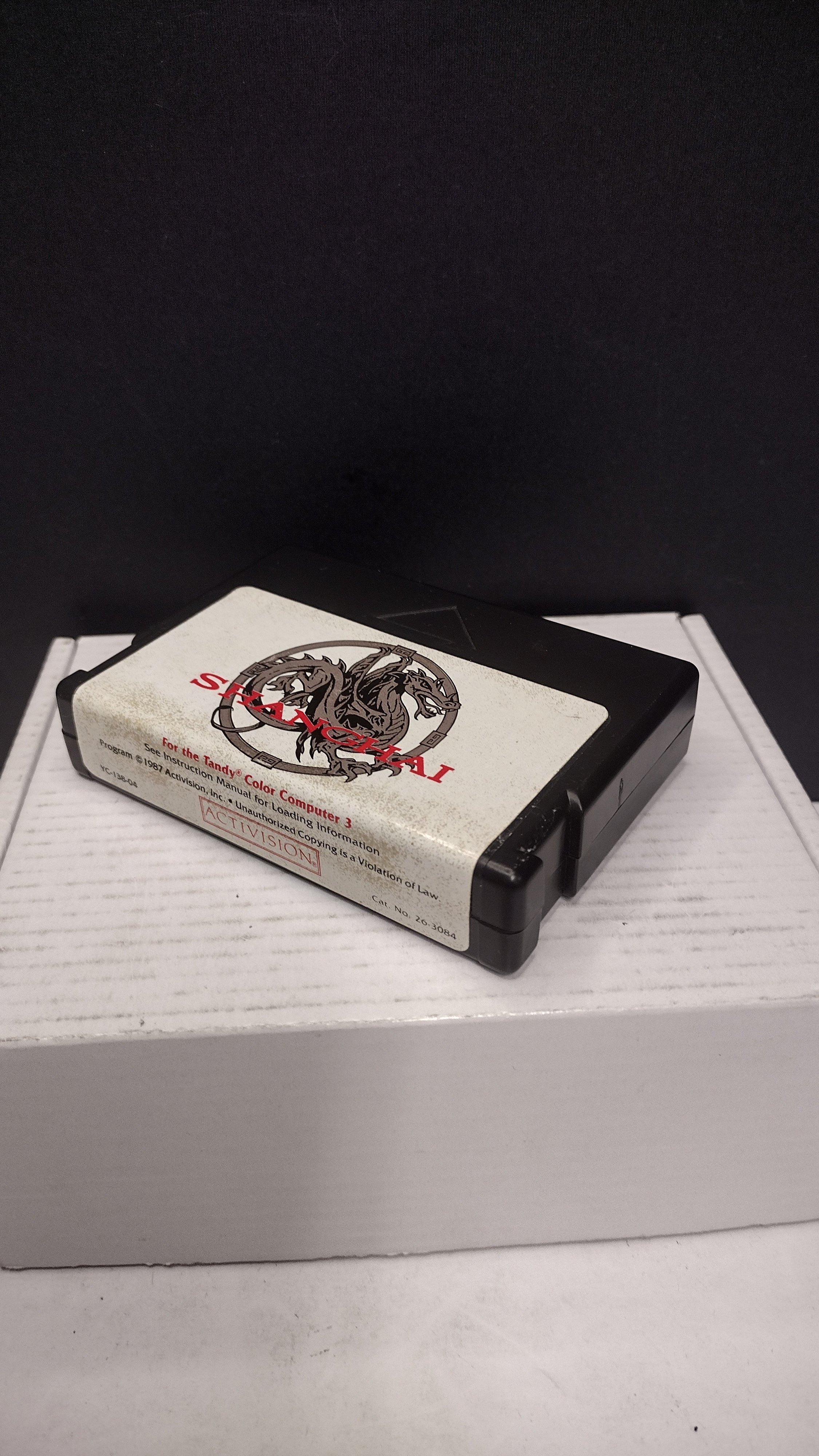 Vintage Tandy Radio Shack TRS-80 Shanghai Program ROM Cartridge (Loose - Tested & Working)