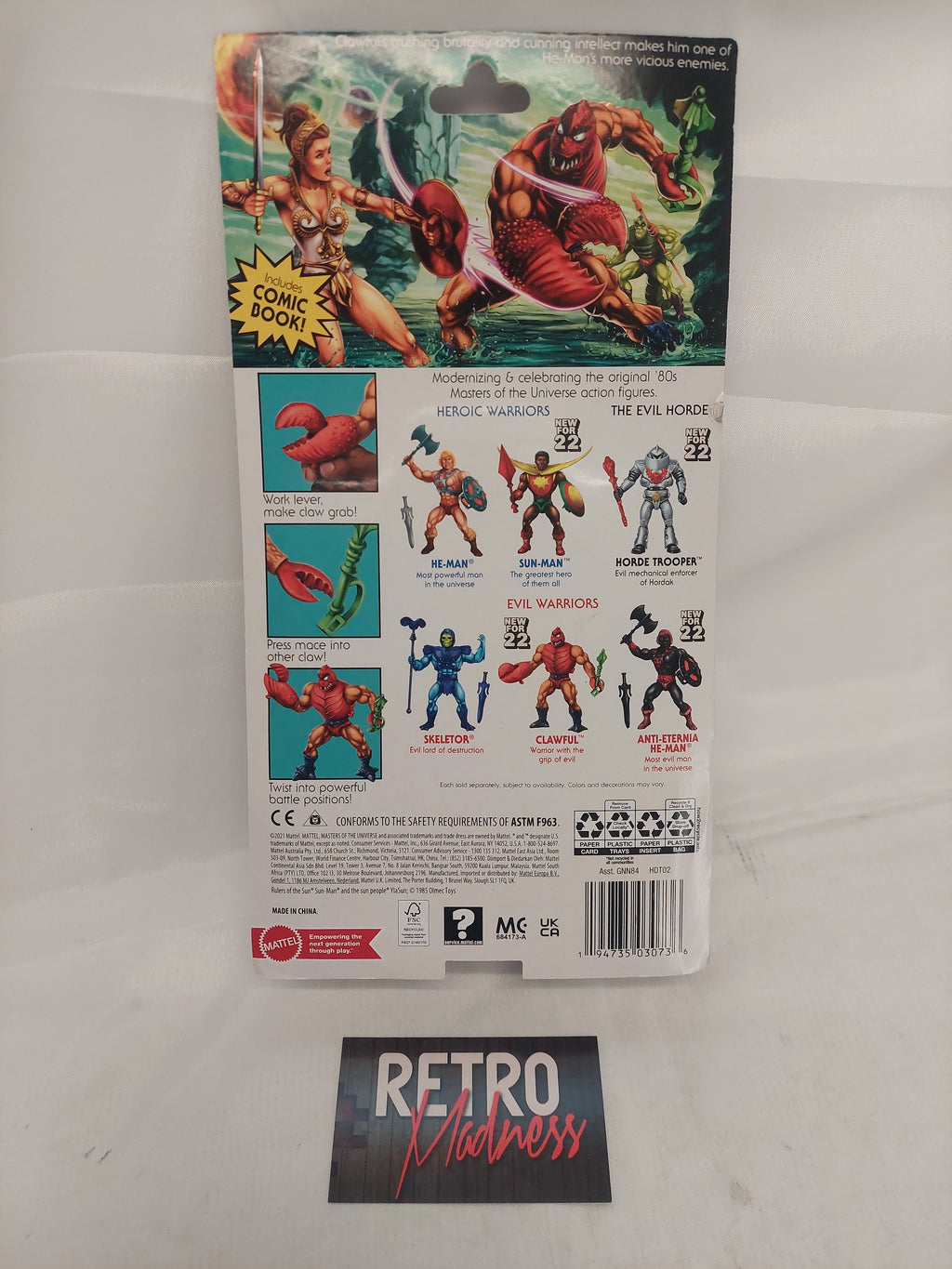 Masters of the Universe Clawful Figure