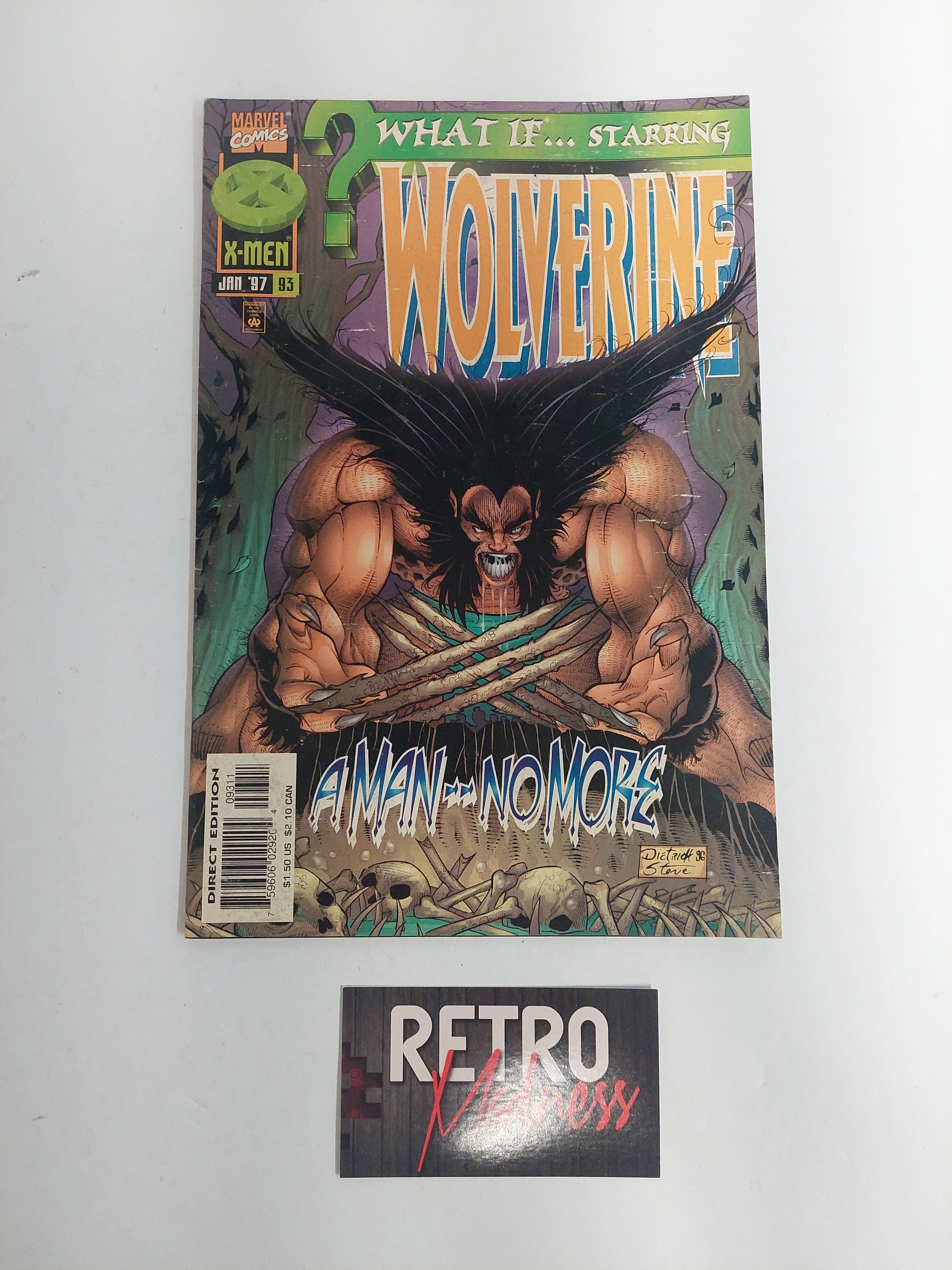 Marvel Comics What If? Starring Wolverine Jan. 1997 #93