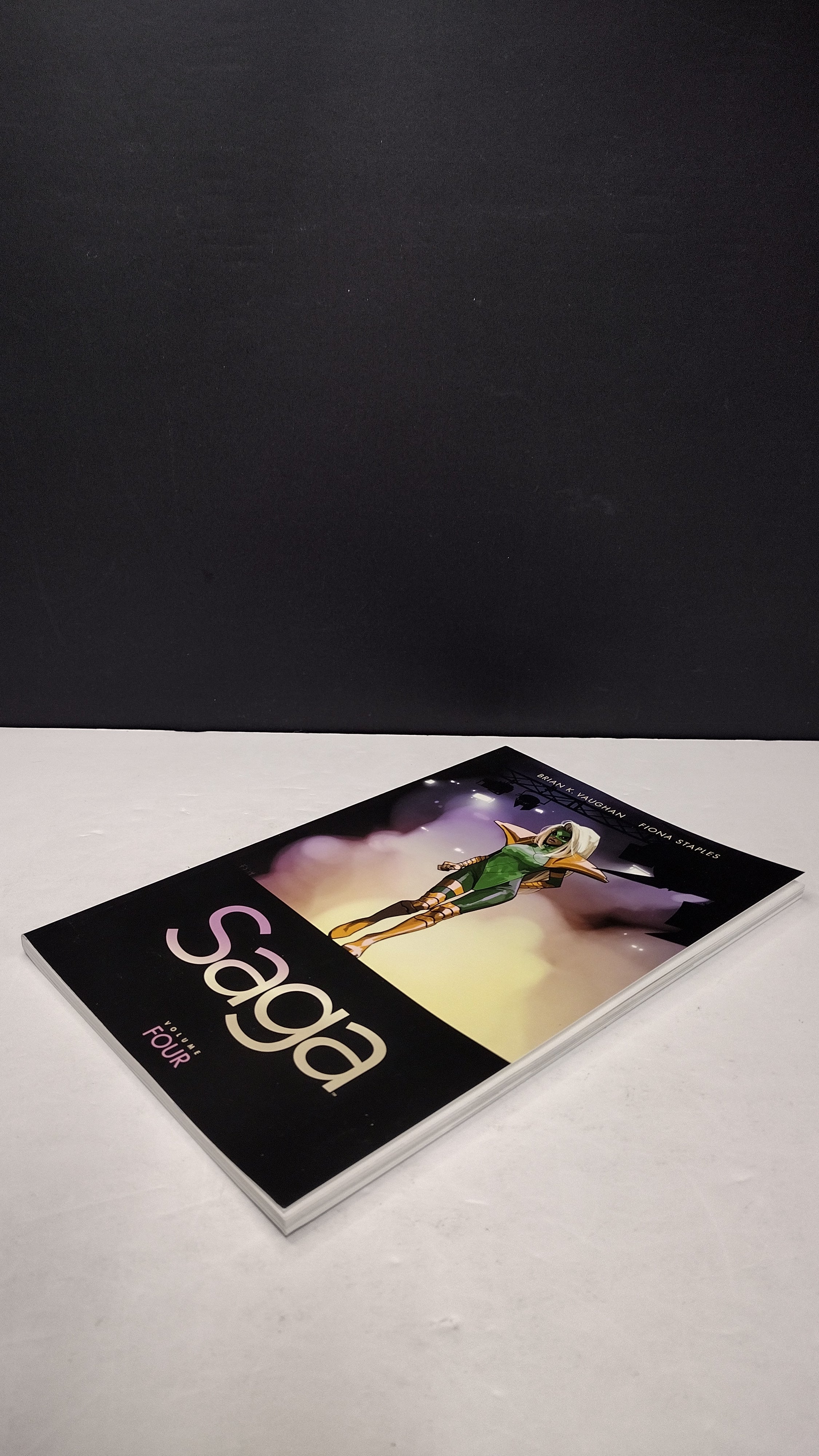 (MATURE) Saga, Vol. 4 by Brian K. Vaughan & Fiona Staples – New Paperback