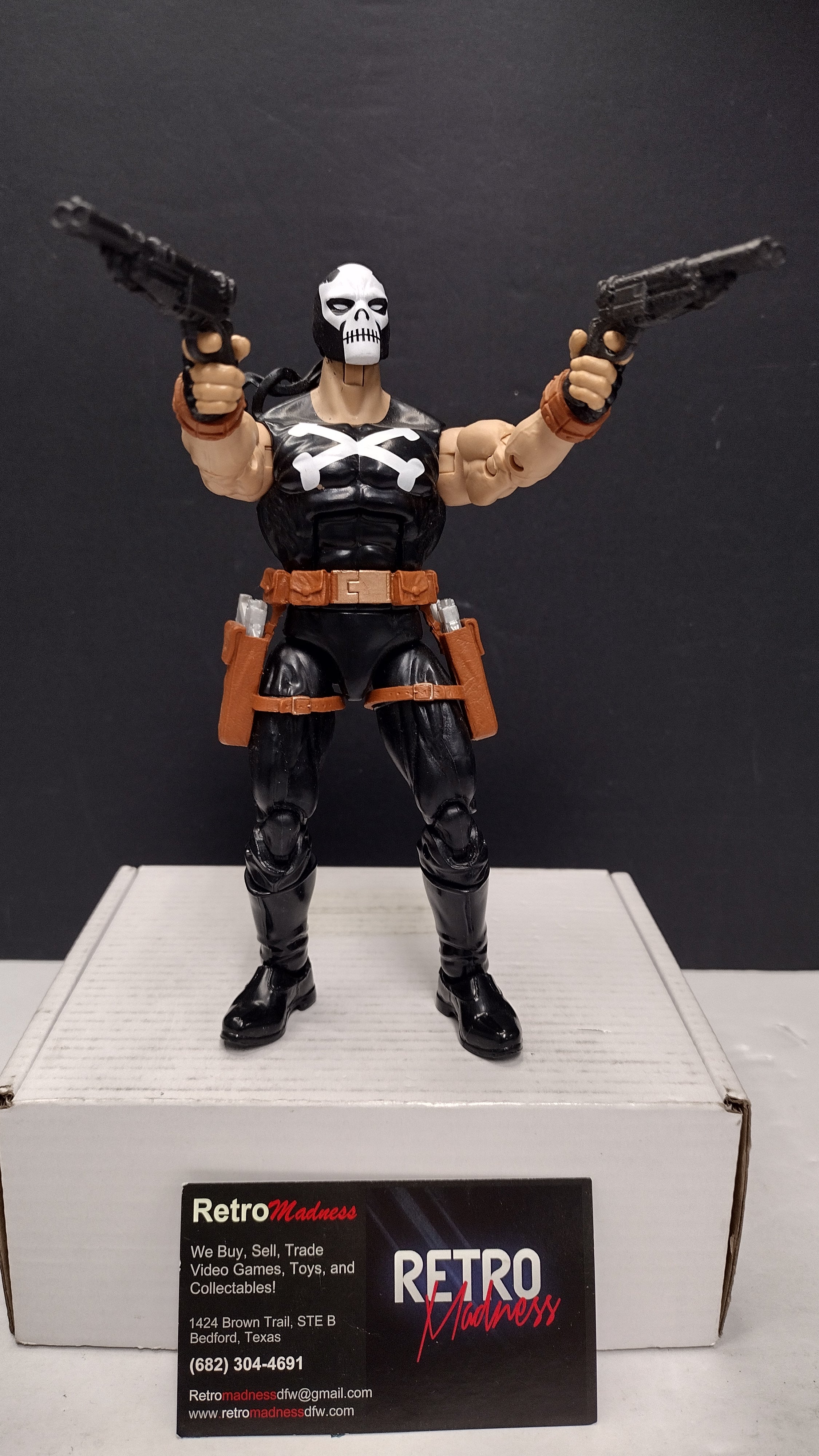 Marvel Legends Series Classic Comic Crossbones 6-Inch Action Figure (Hasbro Crimson Dynamo Wave - Loose w/ All 4 Guns)