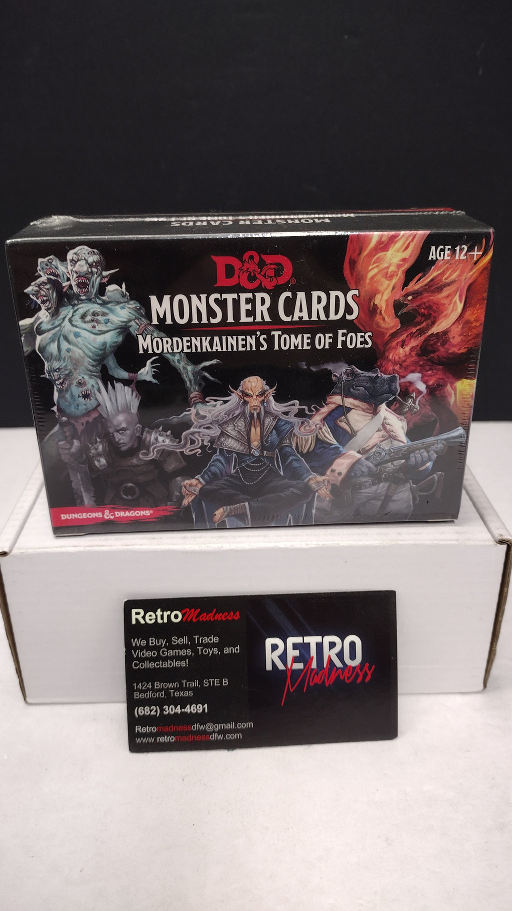 D&D Monster Cards Mordenkainen's Tome of Foes- Sealed