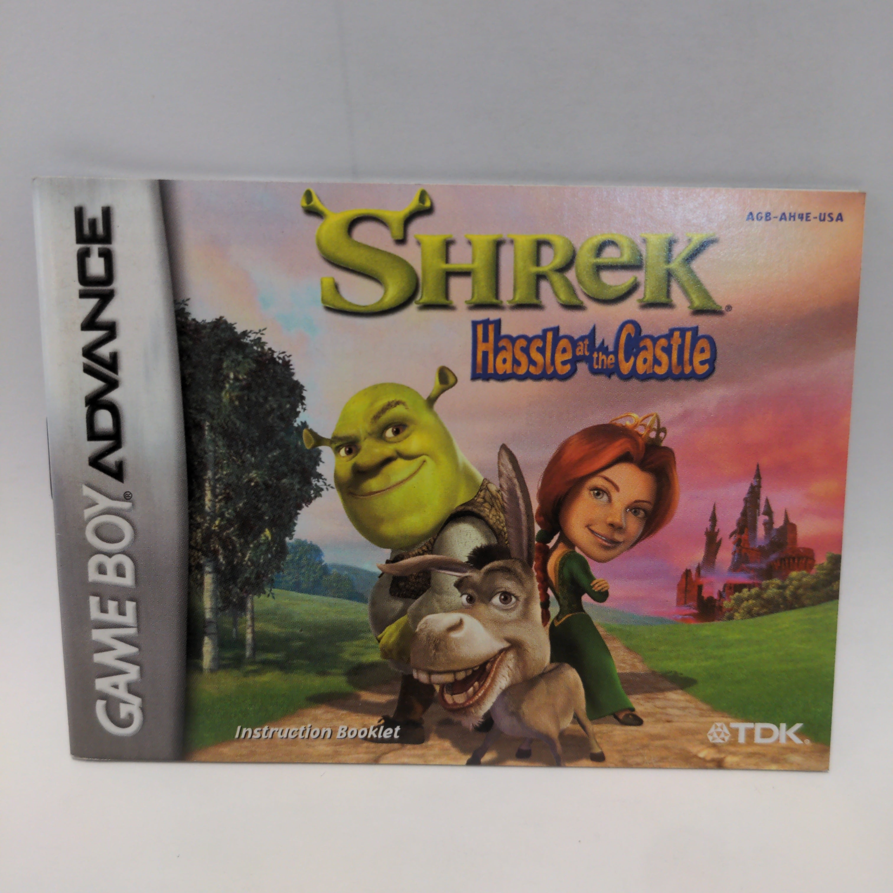 Game Boy Advance Original Instruction Manuals