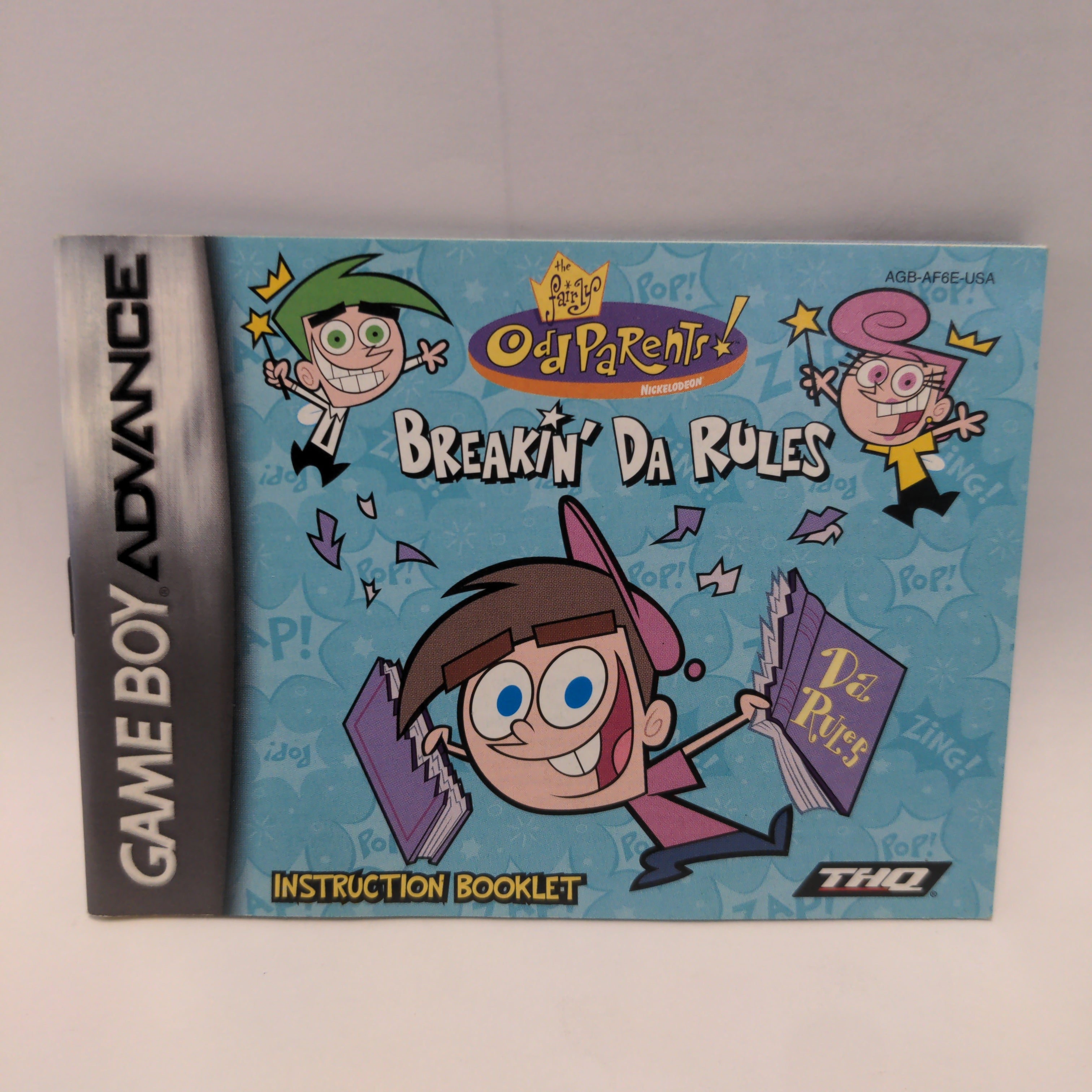 Game Boy Advance Original Instruction Manuals